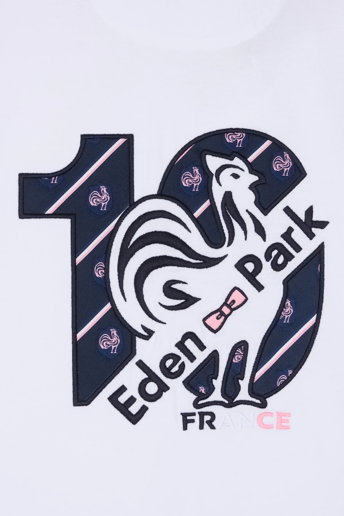 XV de France short-sleeved rugby shirt with back embroidery Gallery
