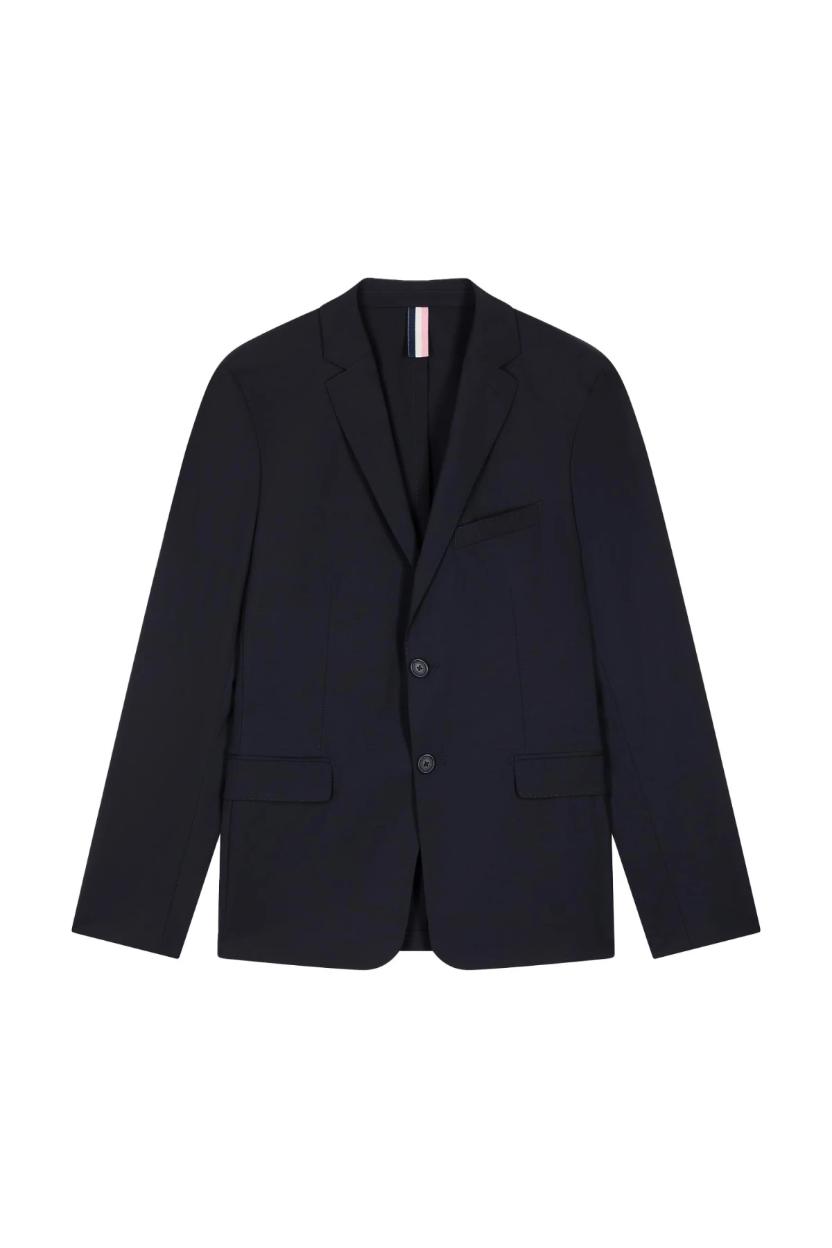 2-button jacket in stretch wool blend Gallery