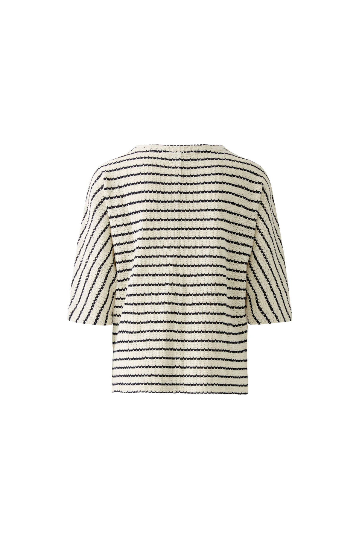 Knit Stripe Batwing Pullover Gallery