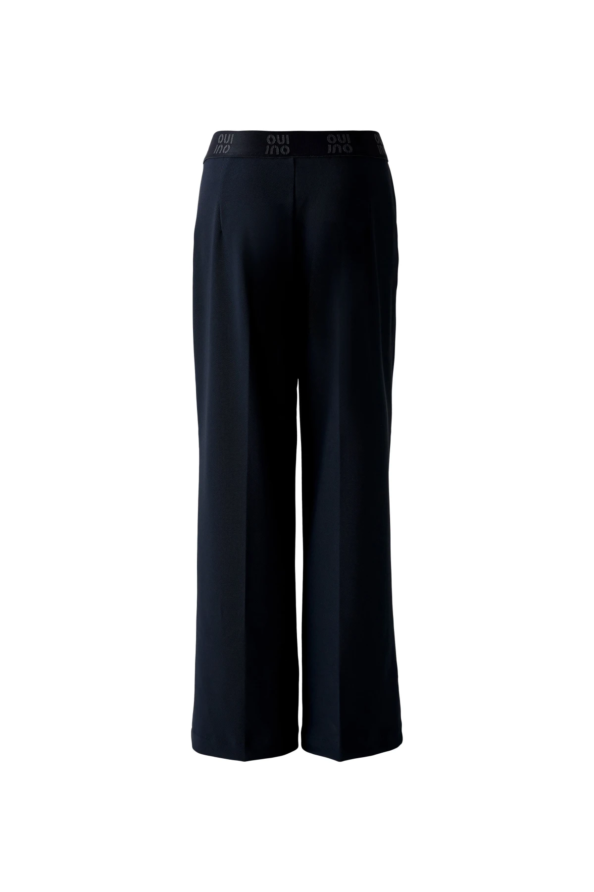  Branded Waistband Pleated Trousers Gallery