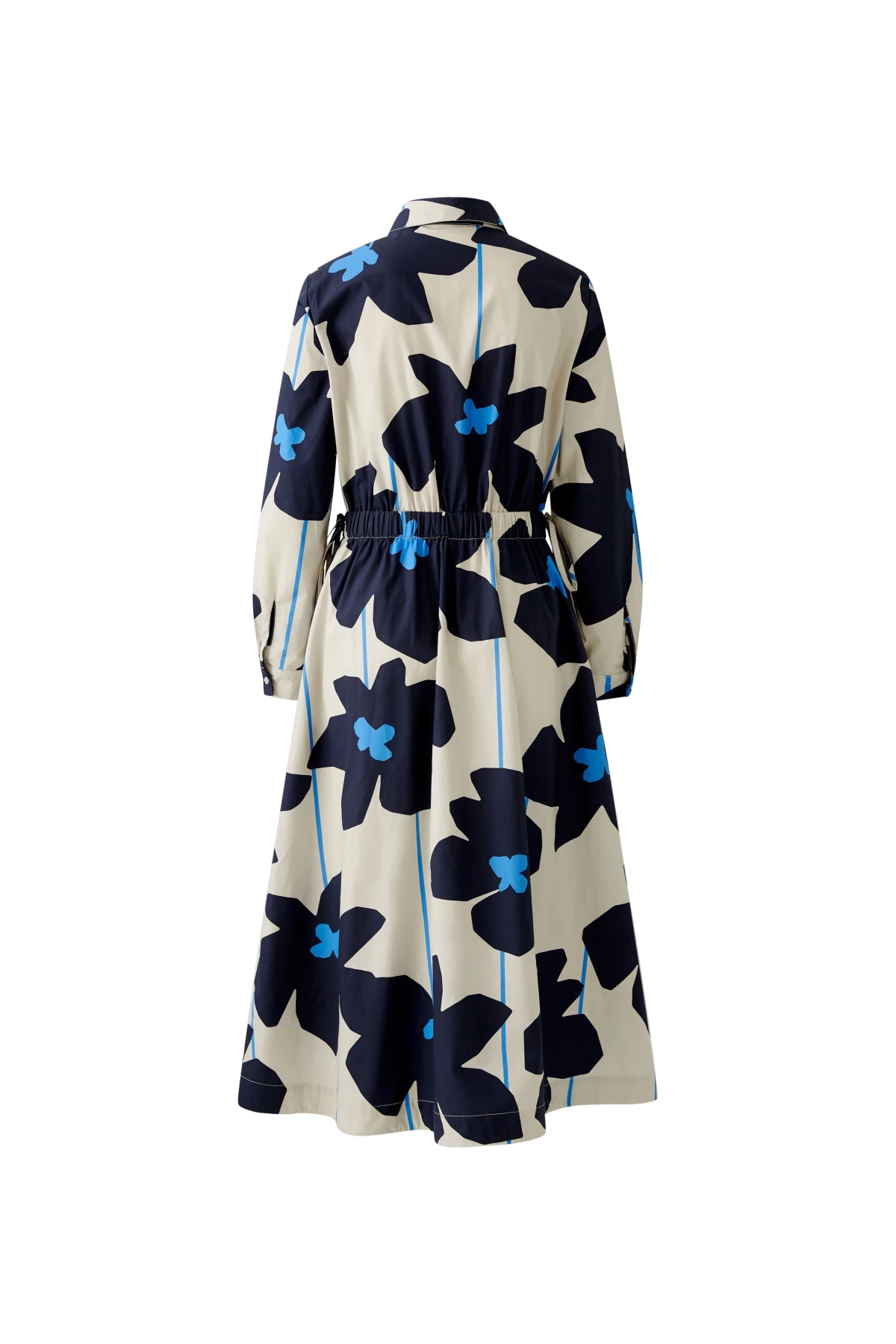 Floral Tie Waist Midi Dress Gallery
