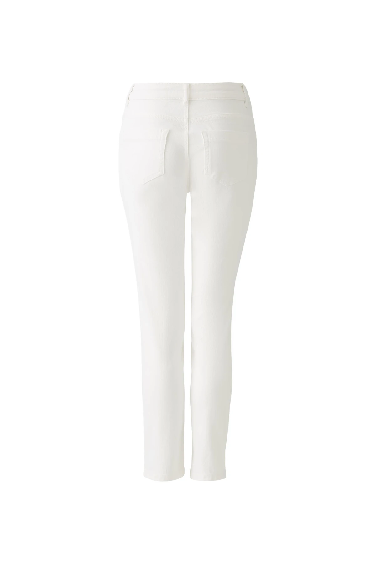 Cotton Blend Cropped Trousers Gallery