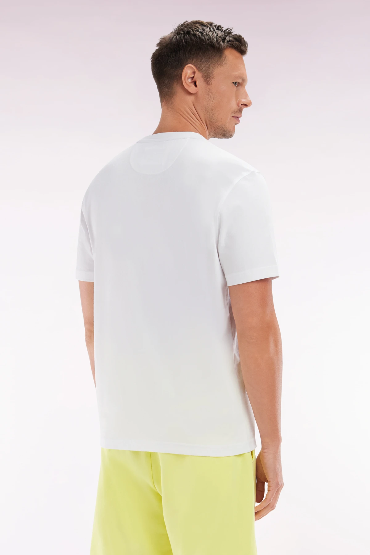 Relaxed fit t-shirt with palm tree screen print Gallery