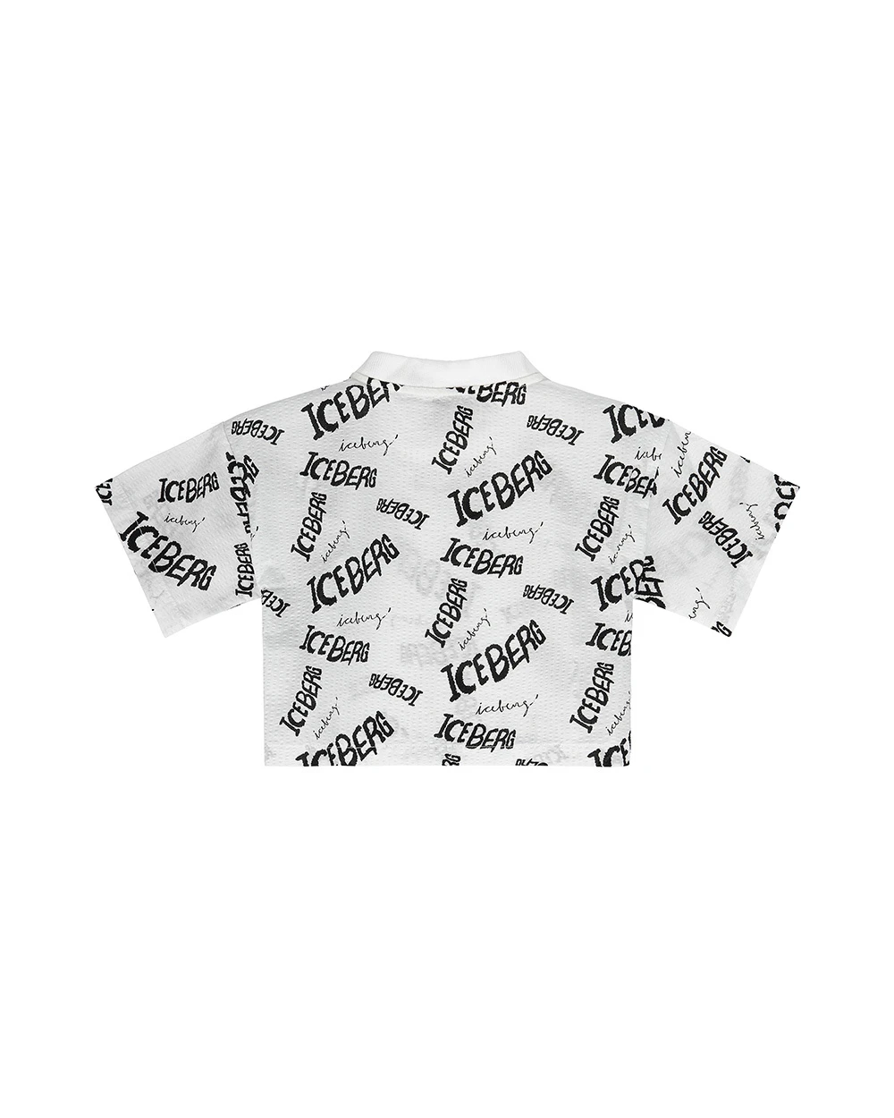 All-Over Logo Print Short Sleeve Tshirt Gallery