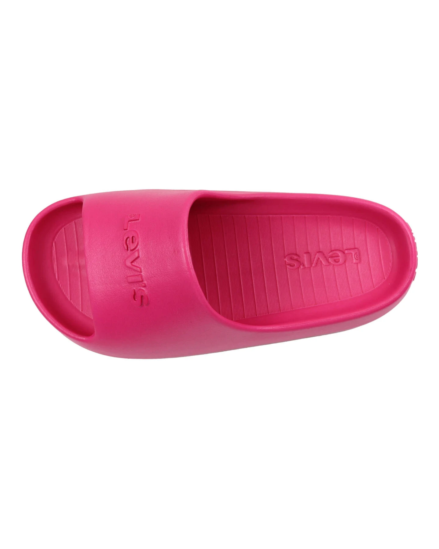 Sculpted Single-Strap Slide Sandal with Embossed Logo Gallery