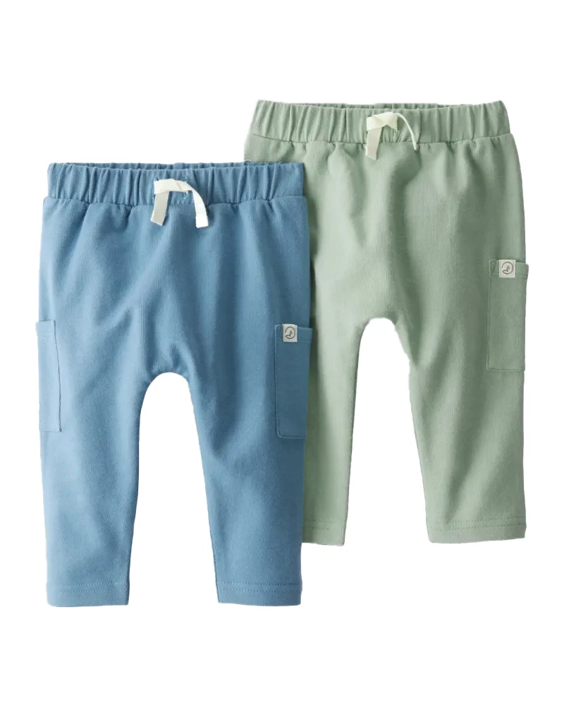 Little Planet Baby 2-Pack Organic Cotton French Terry Joggers Gallery