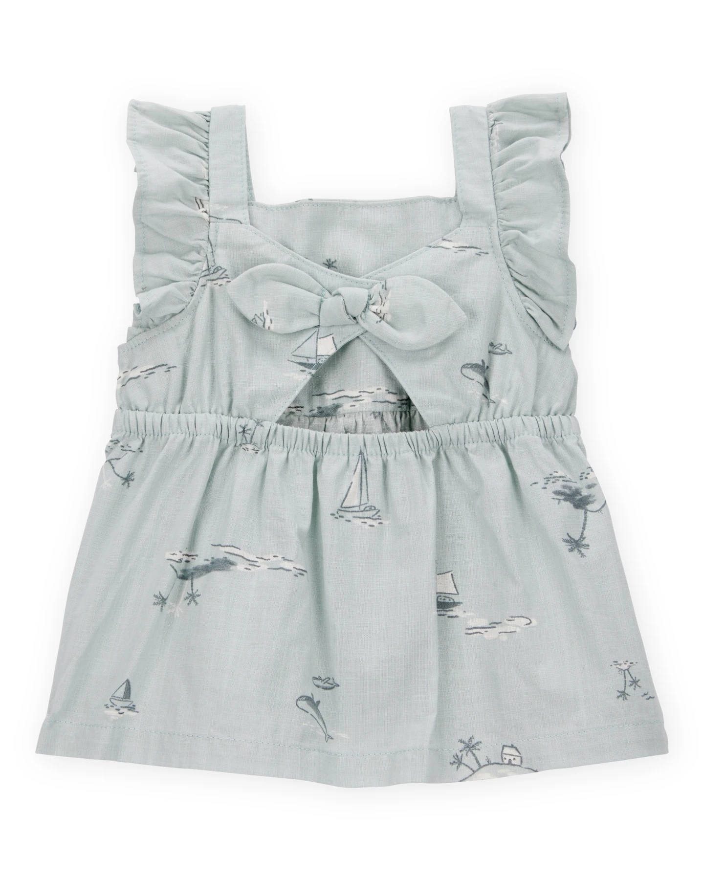 2-Piece Flutter Tank & Pull-On Short Set Gallery