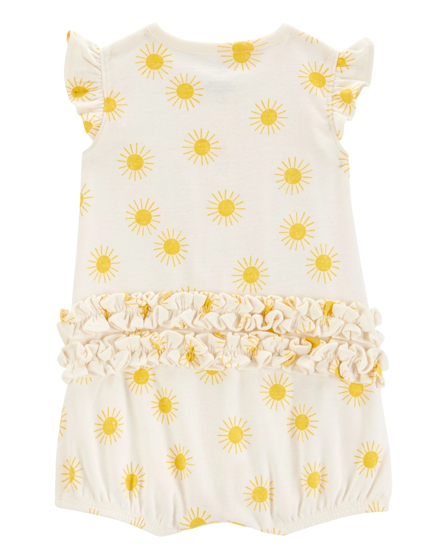Sun Cotton Short-Sleeve Romper Gallery