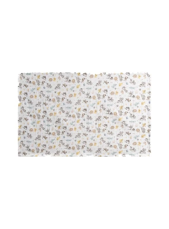 Safari Print Muslin Squares - 2 Pack Gallery