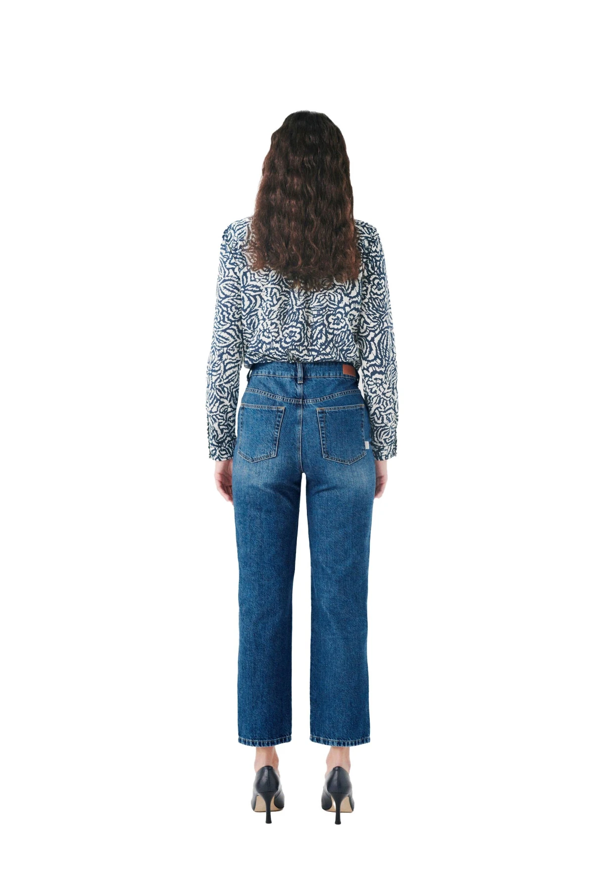 Cotton Straight Cut Pants Gallery