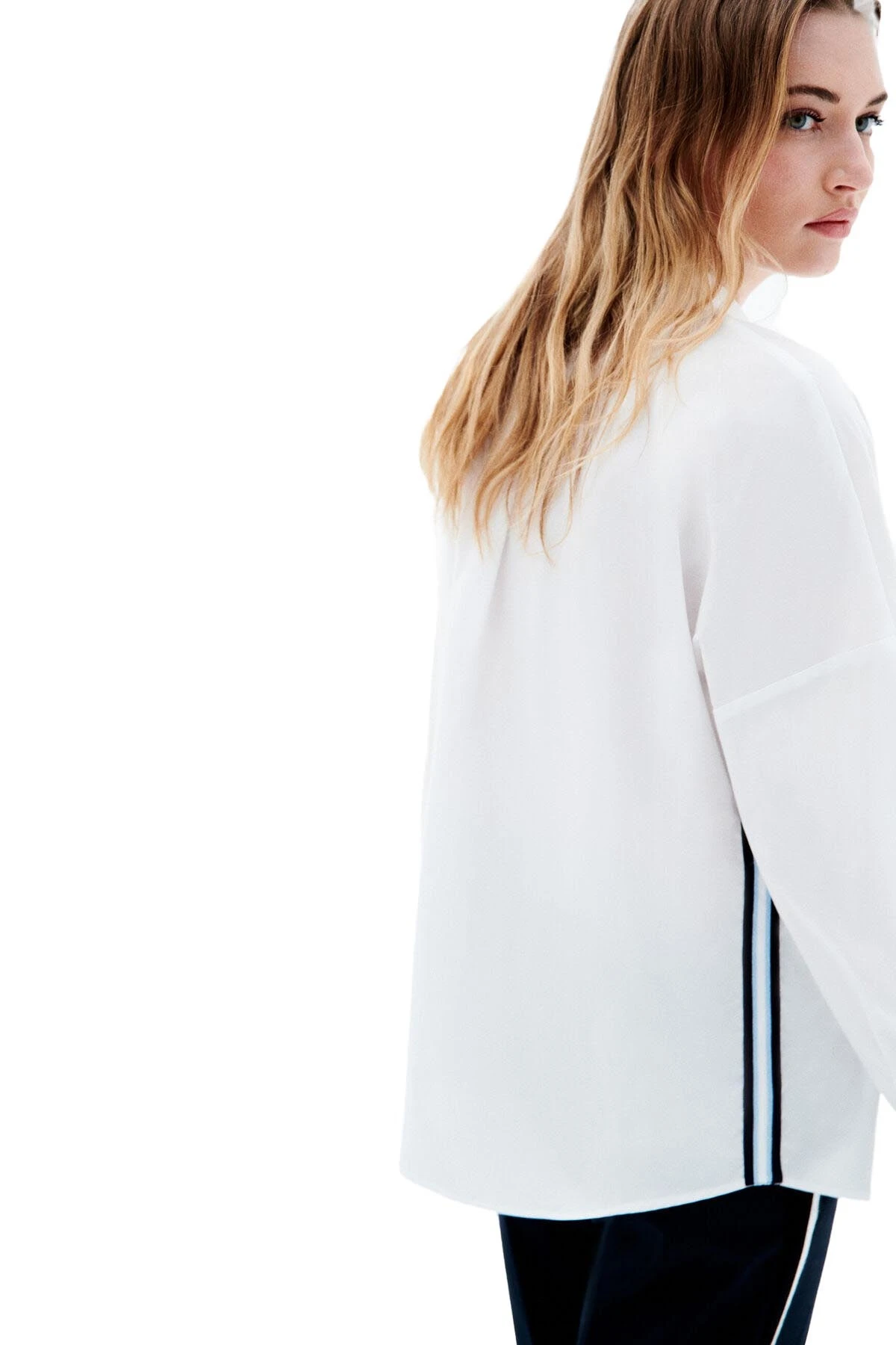 Contrasting Panel Claudio Shirt Gallery