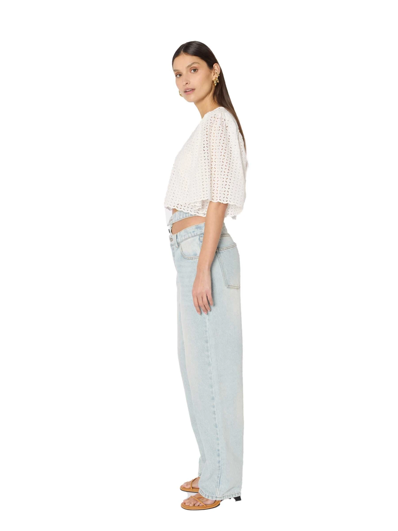 Asymmetrical Denim Jeans Gallery