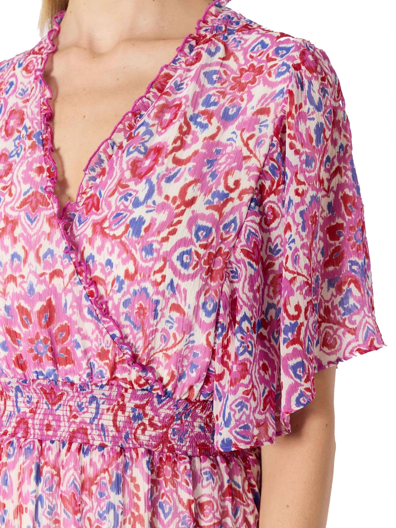 Long Floral Printed Dress Gallery