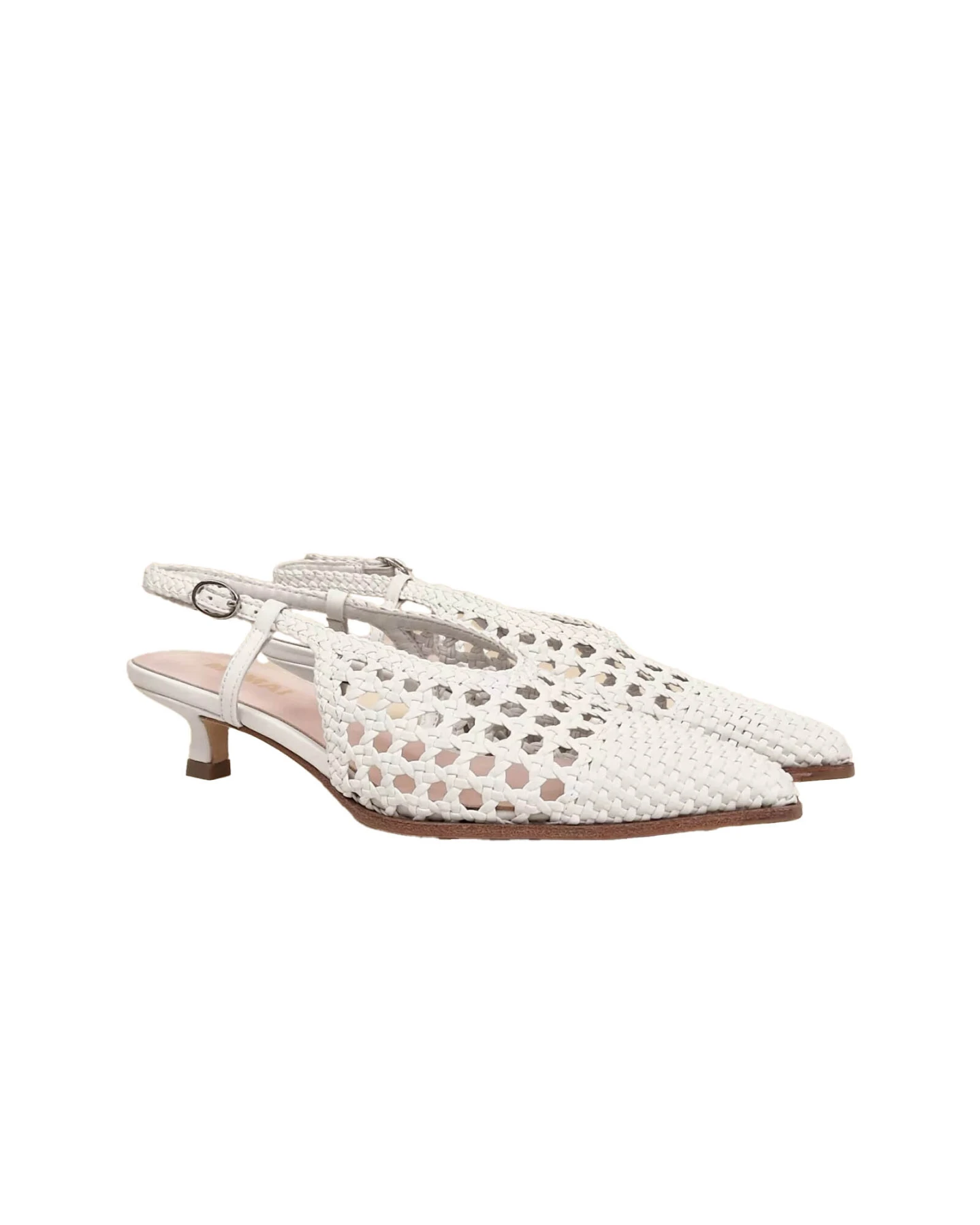 Leatherette Slingback Kitten Heel PUmp Gallery