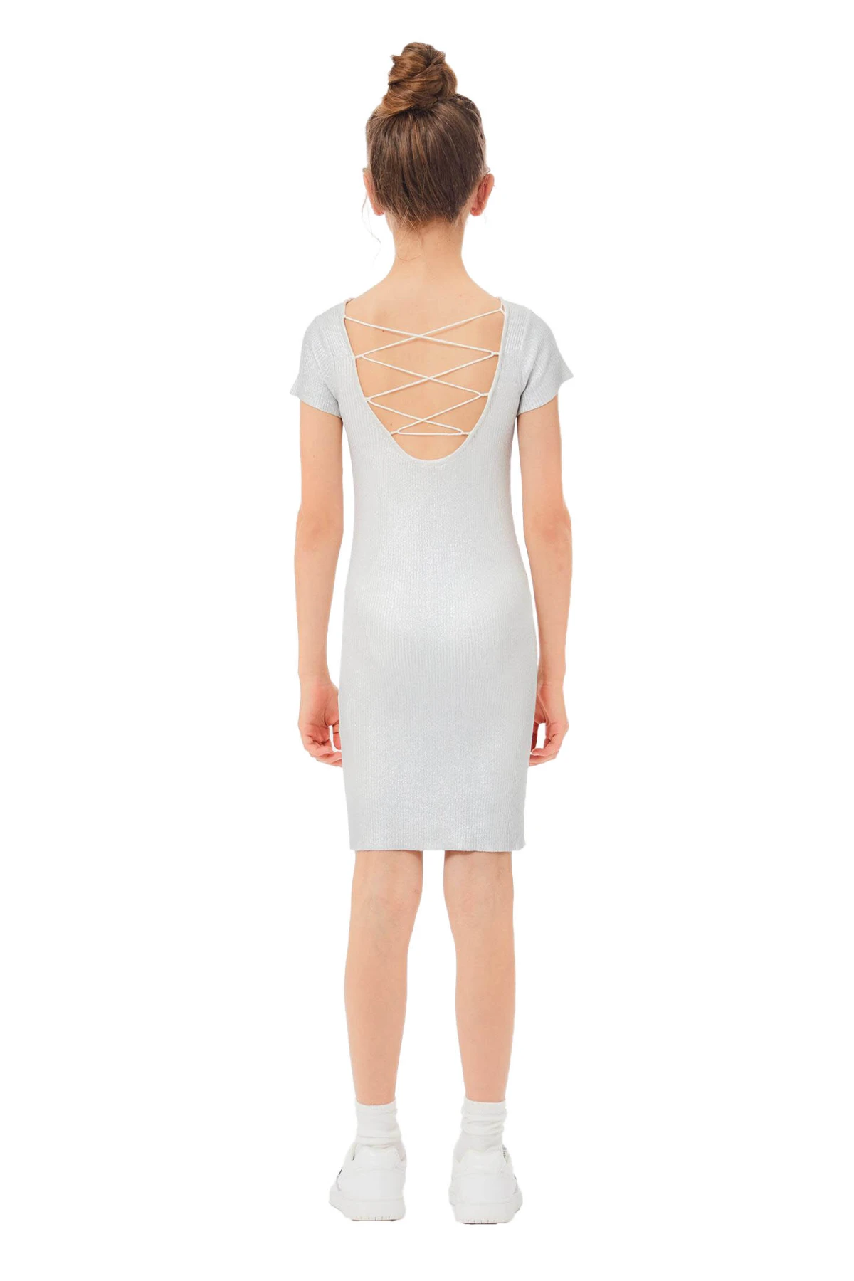 Lurex Knitted short Dress Gallery