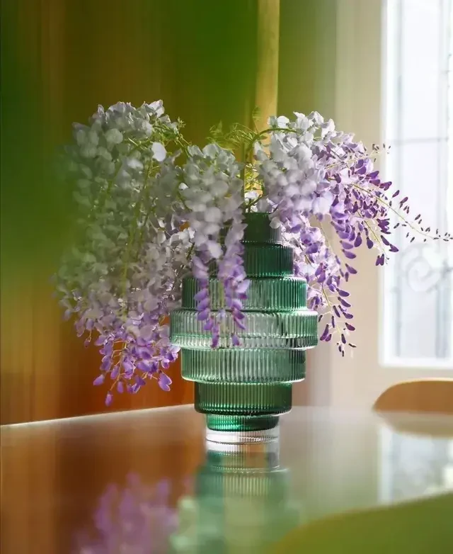 Vase Steps green small Gallery