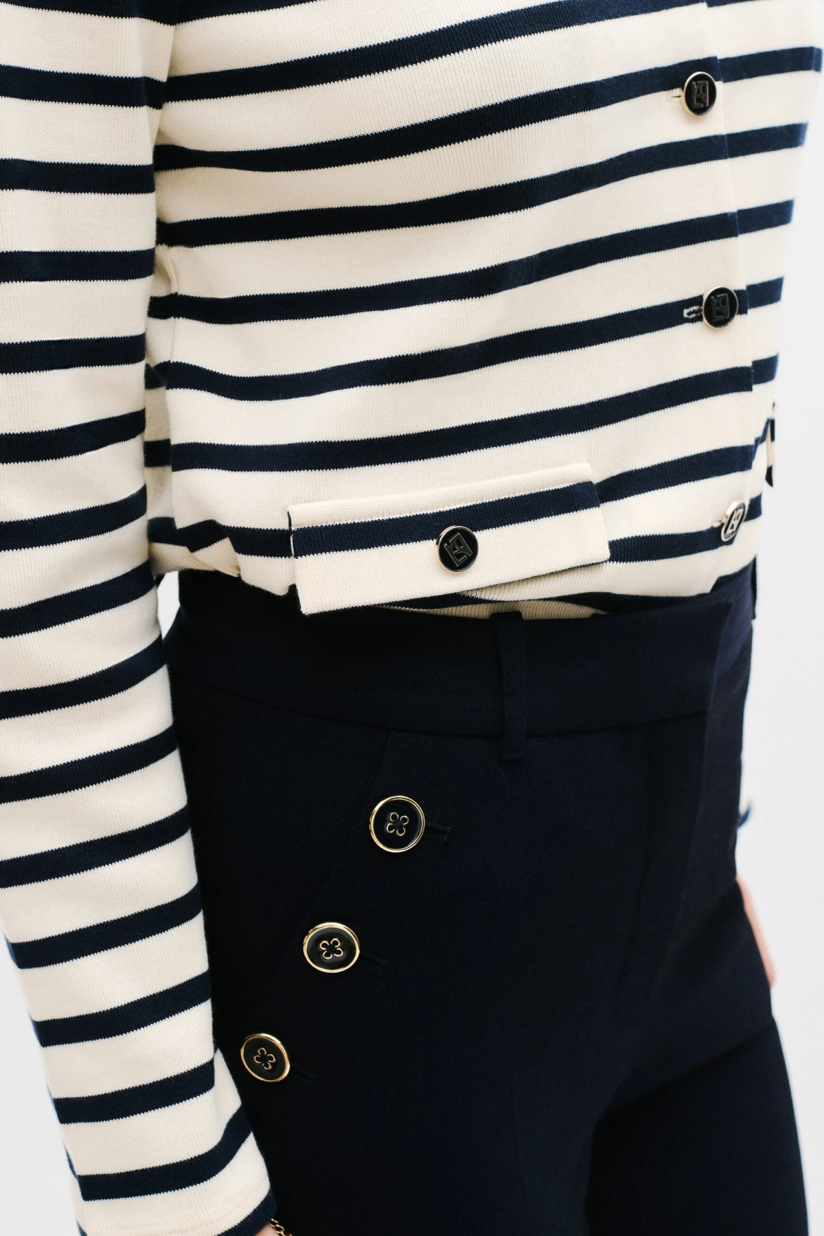 Hight Waist Straight Cut Trousers Gallery