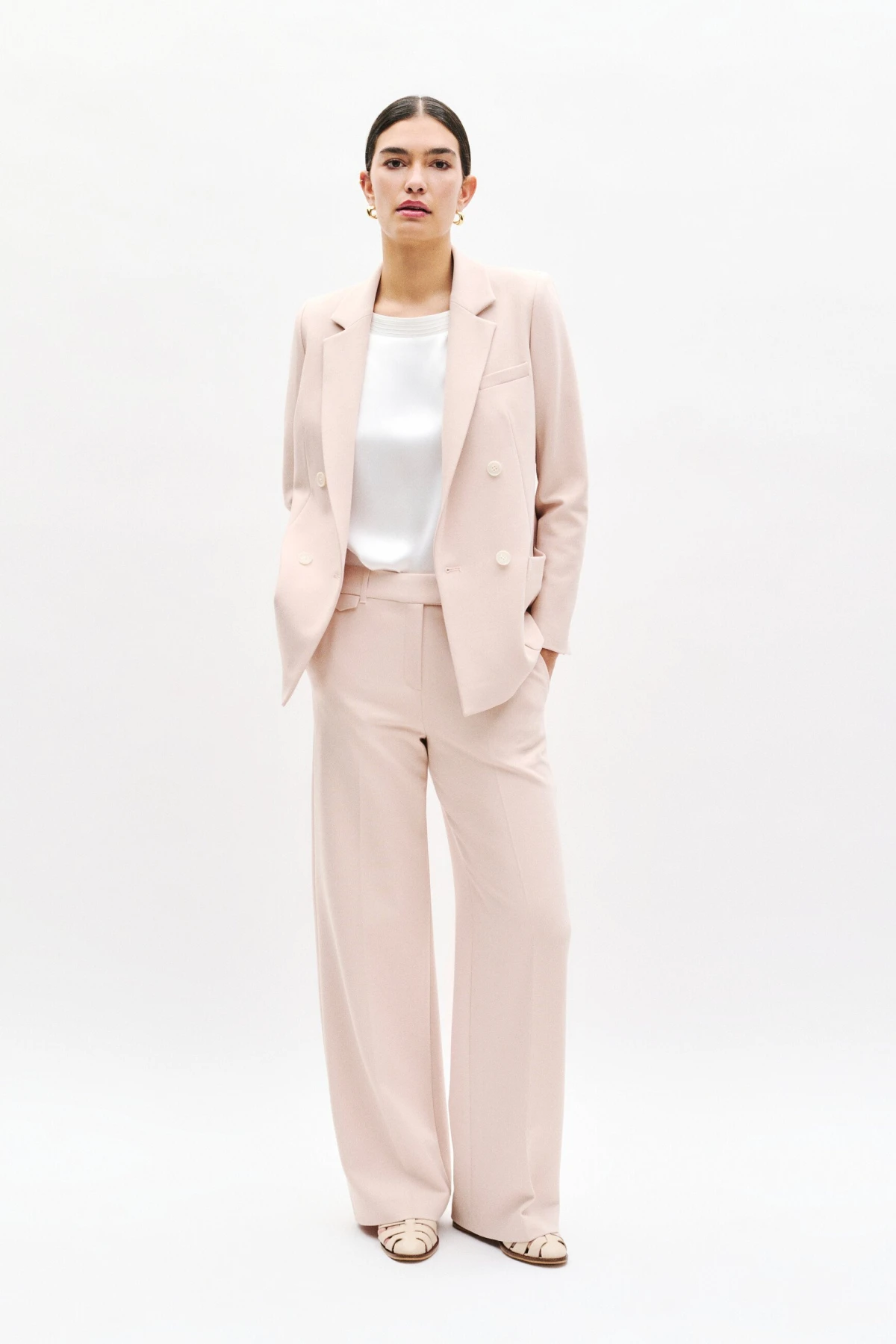 High Waist Wide Leg Trousers Gallery