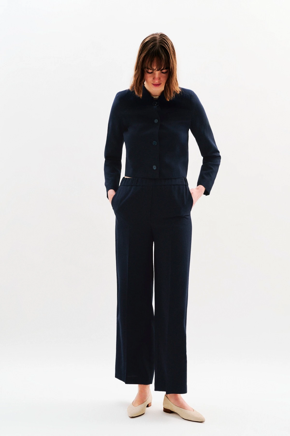 High Waist Wide Leg Trousers Gallery