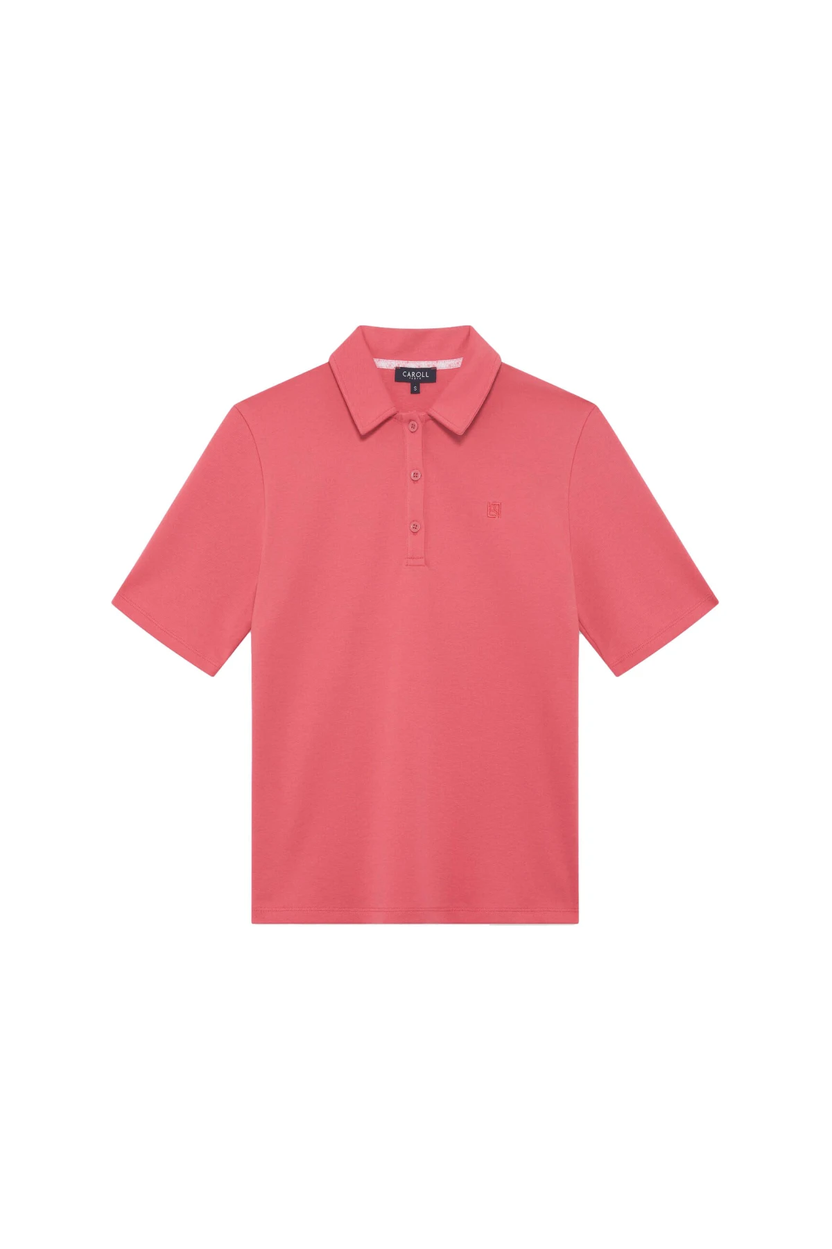 Polo Collar Short Sleeve T-shirt Gallery