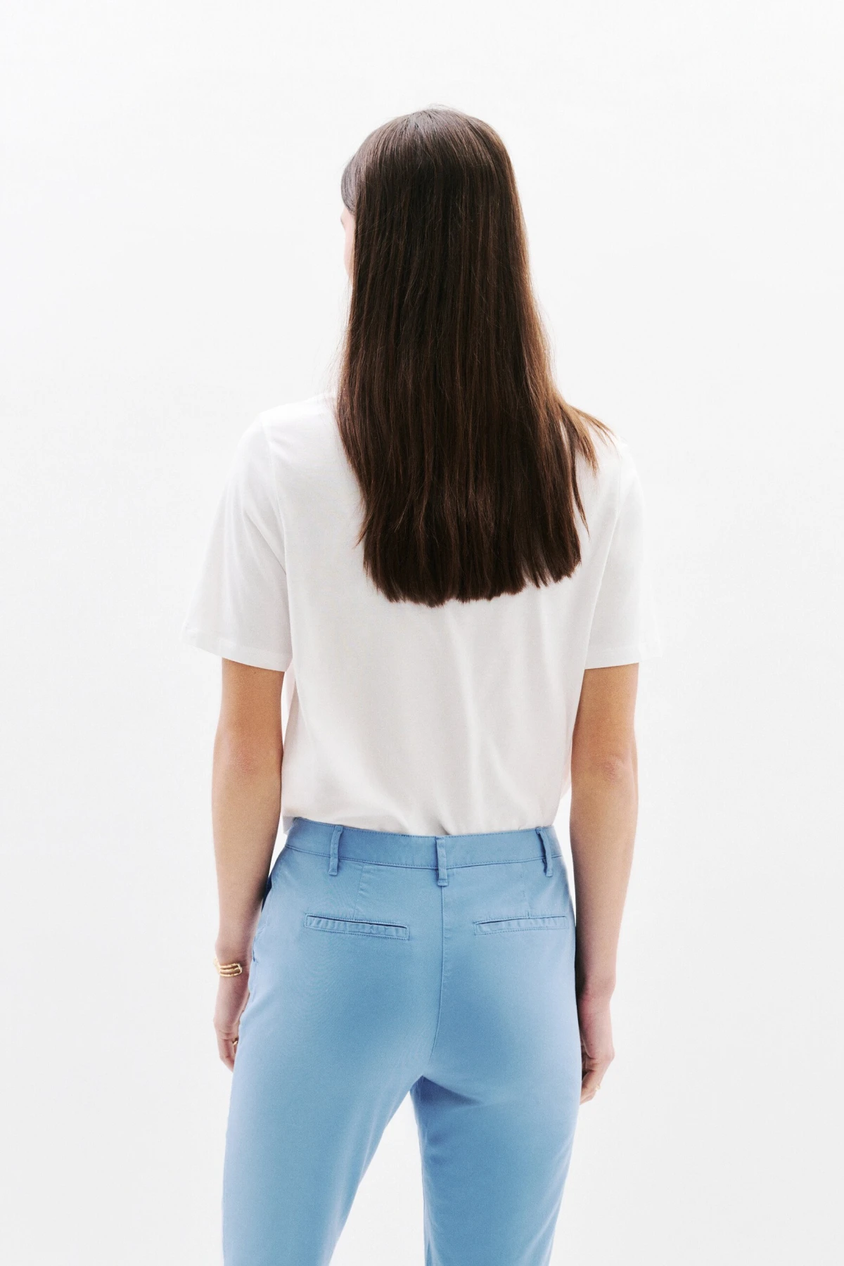 Crew Neck Top with Flower Design Gallery