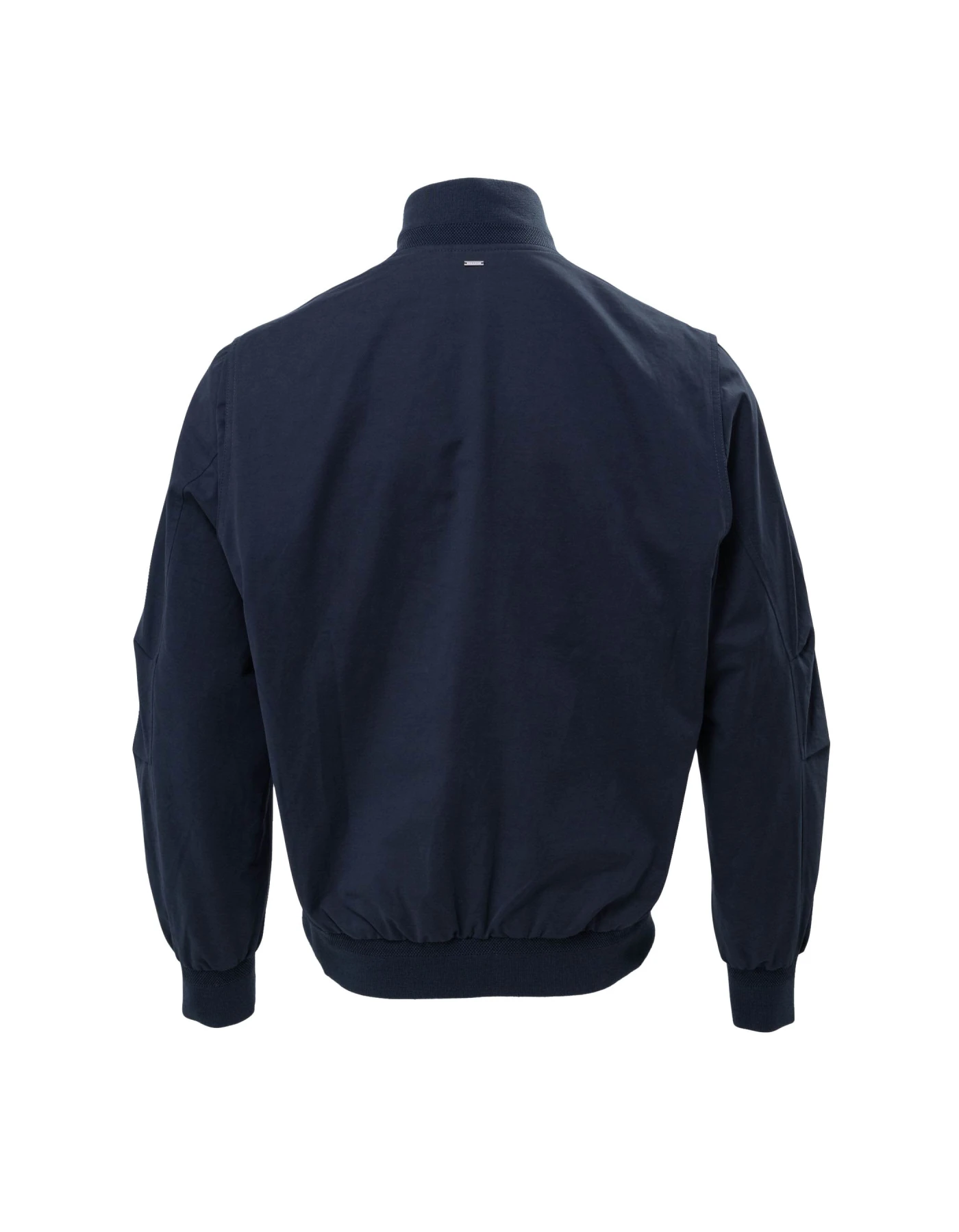 Velvety nylon ink bomber jacket Gallery