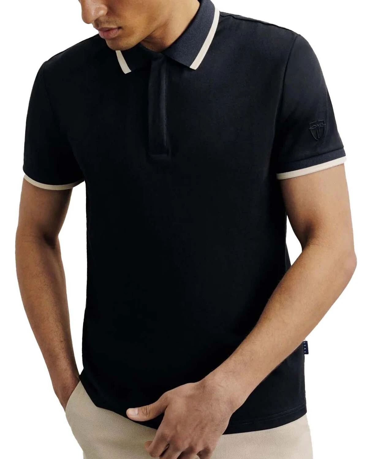 Zipped Short Sleeve Polo Gallery