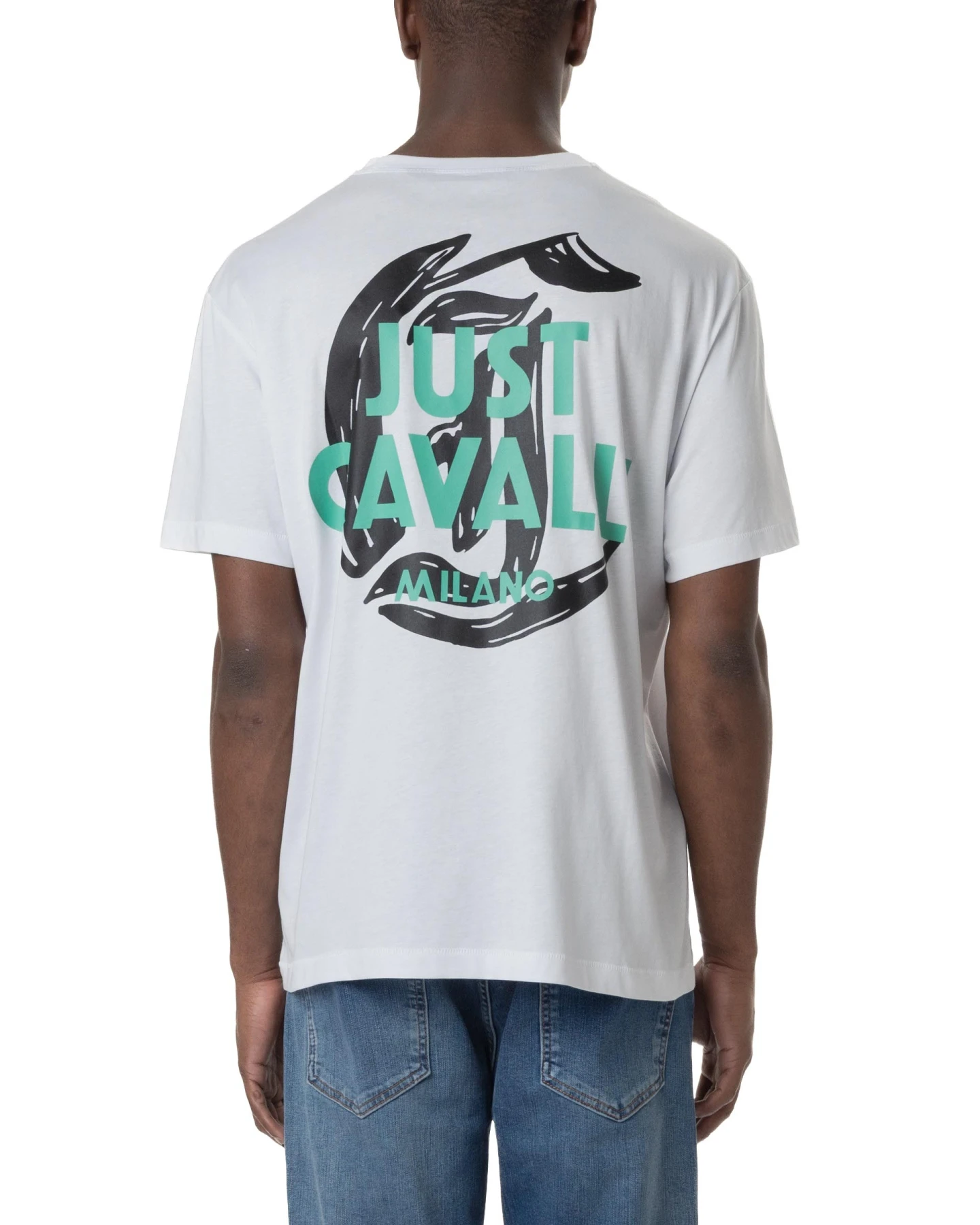 Crew Neck T-Shirt with 'Wild Ones' Graphic Gallery