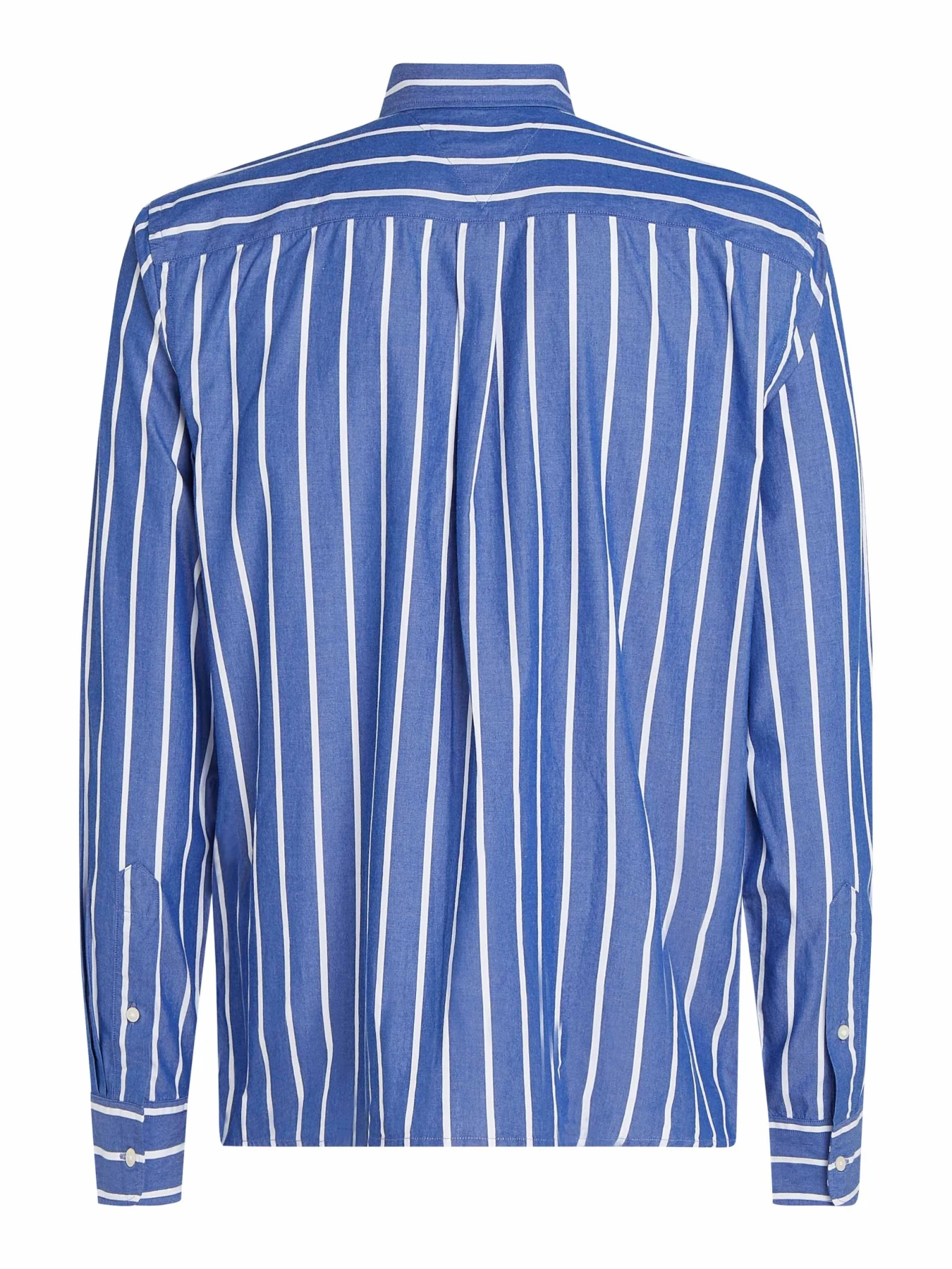Regular Fit Flex Poplin Wide Stripe Shirt Gallery