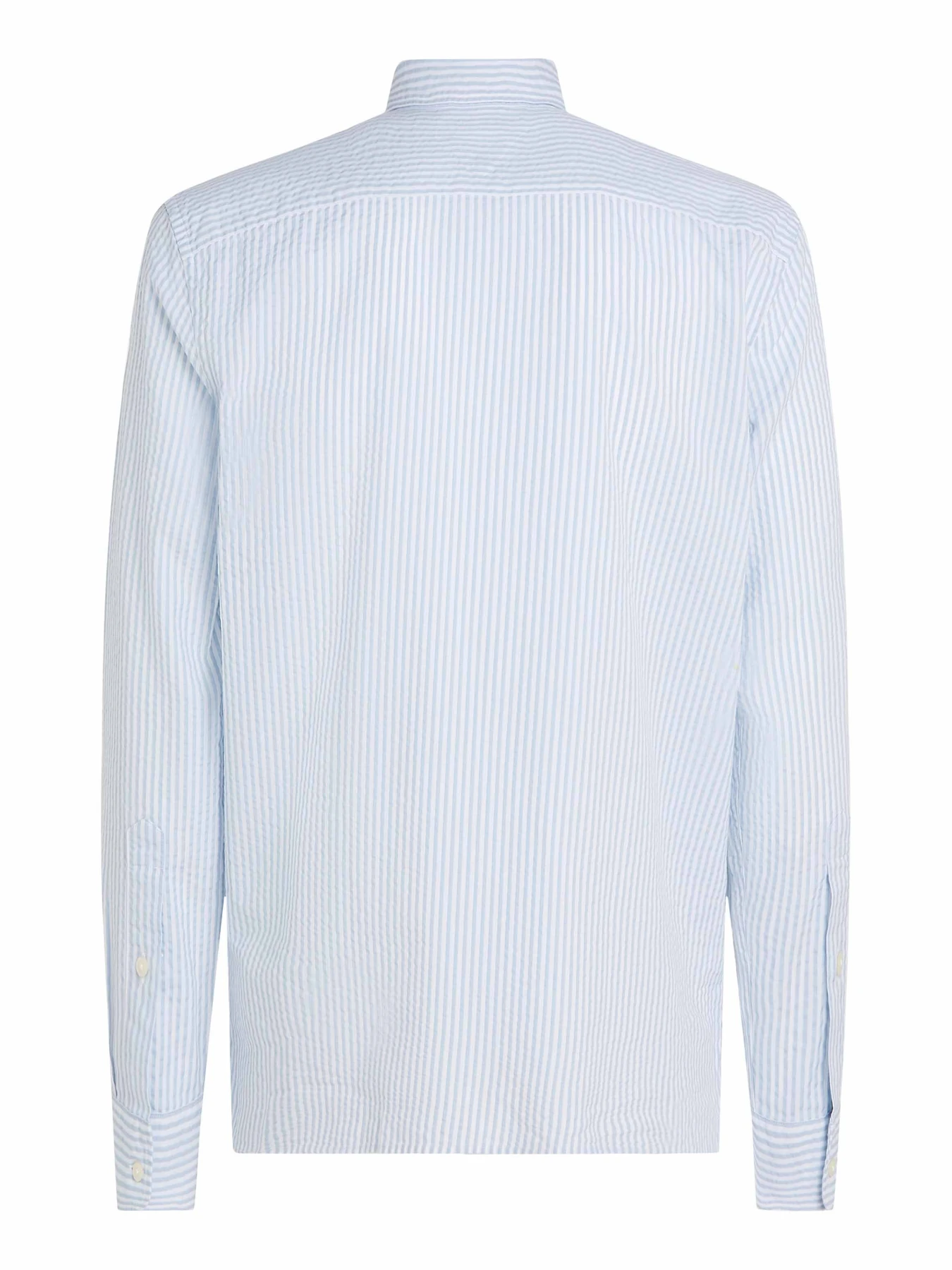 Regular Fit Seersucker Stripe Shirt Gallery