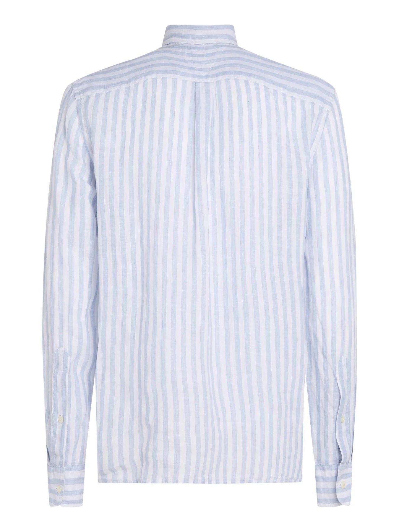 Regular Fit Linen Essential Stripe Shirt Gallery