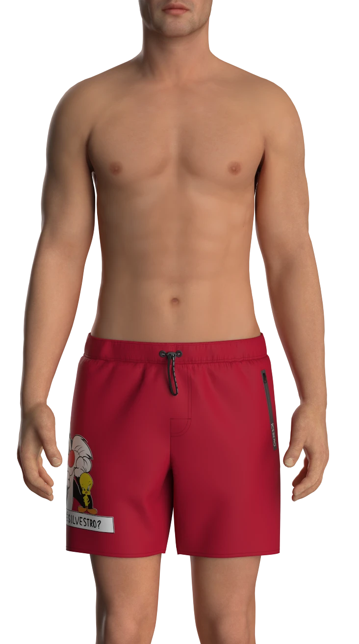 Tweety and Sylvester Swim Shorts Gallery
