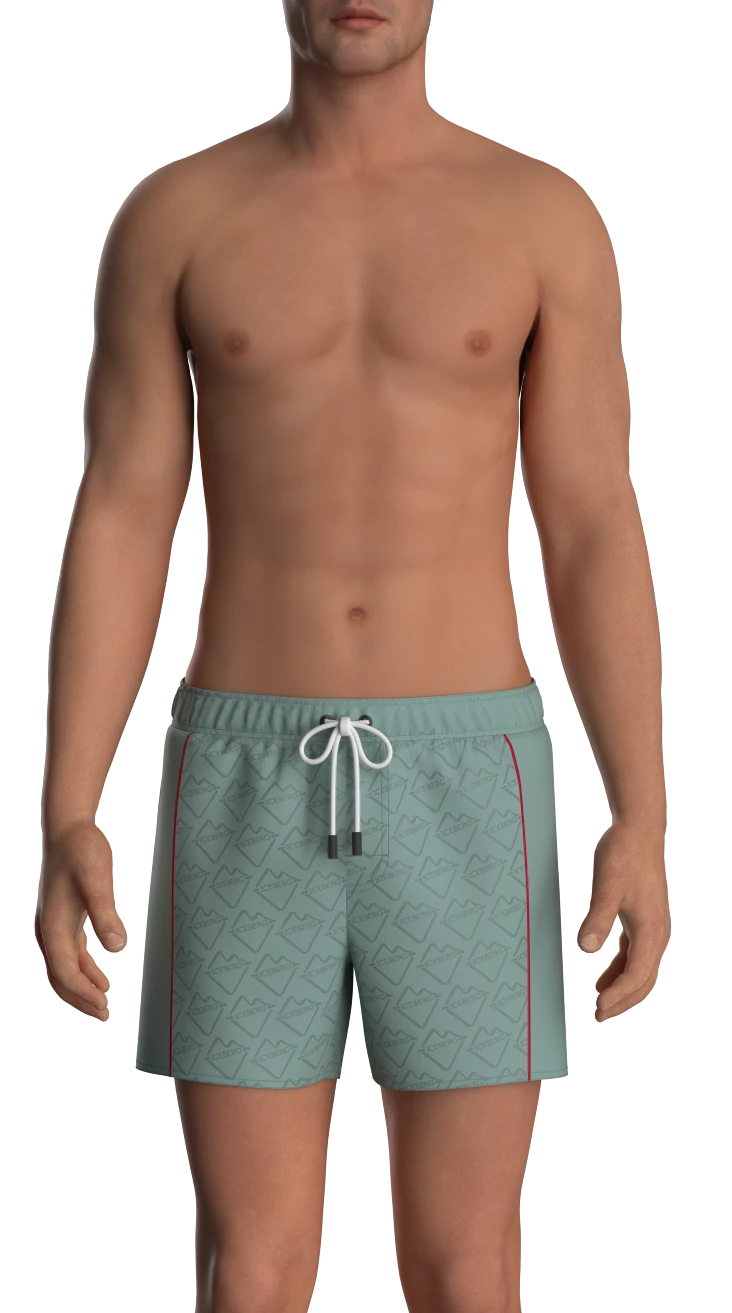 Subtle Logo Swim Shorts Gallery