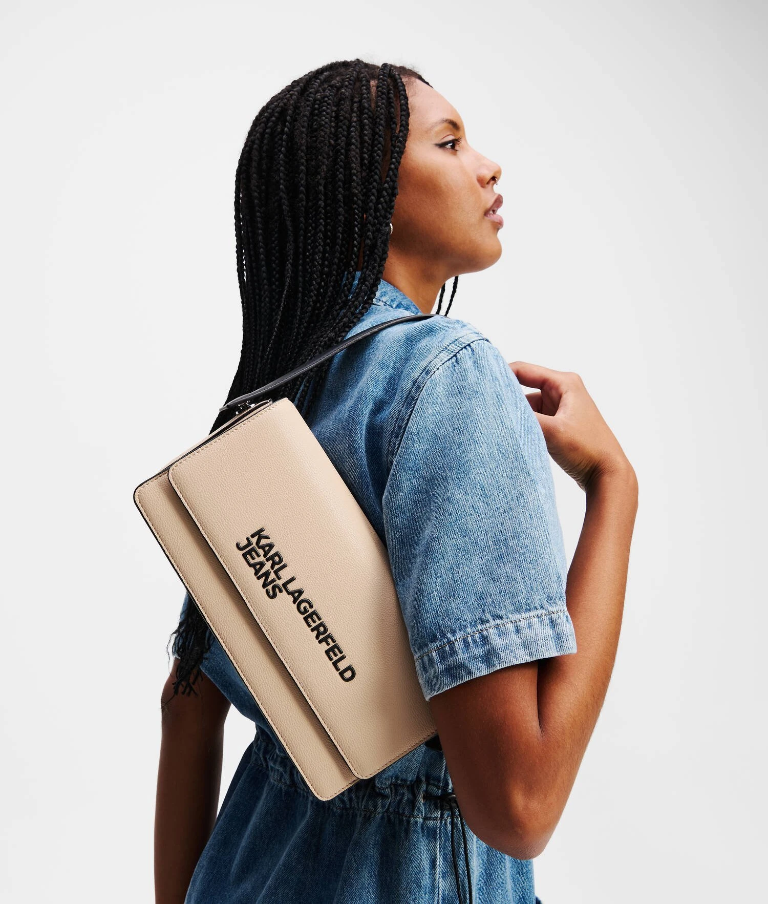 Leather Shoulder Bag with Adjustable Strap Gallery