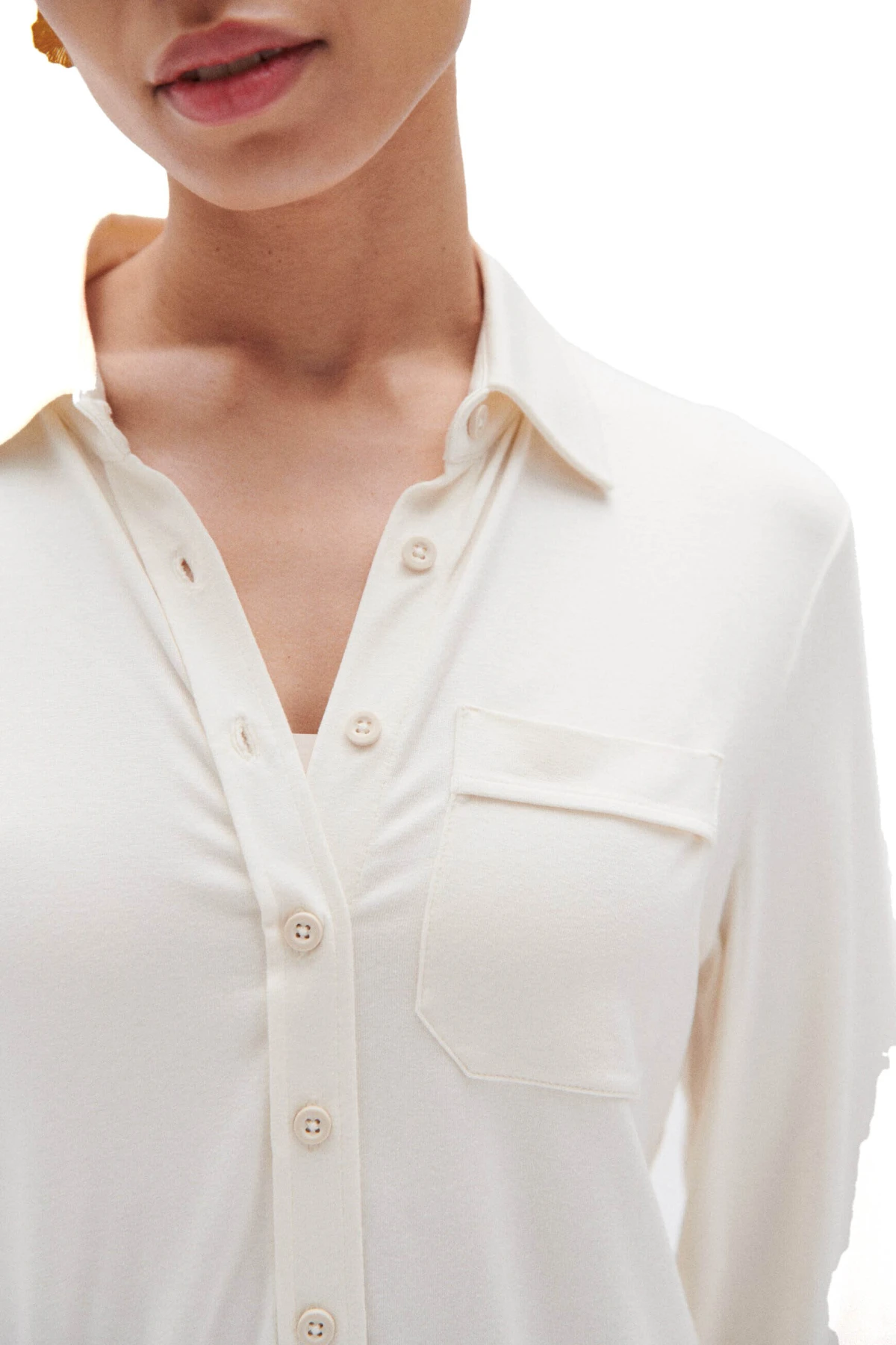 Viscose Long Sleeve Shirt Gallery