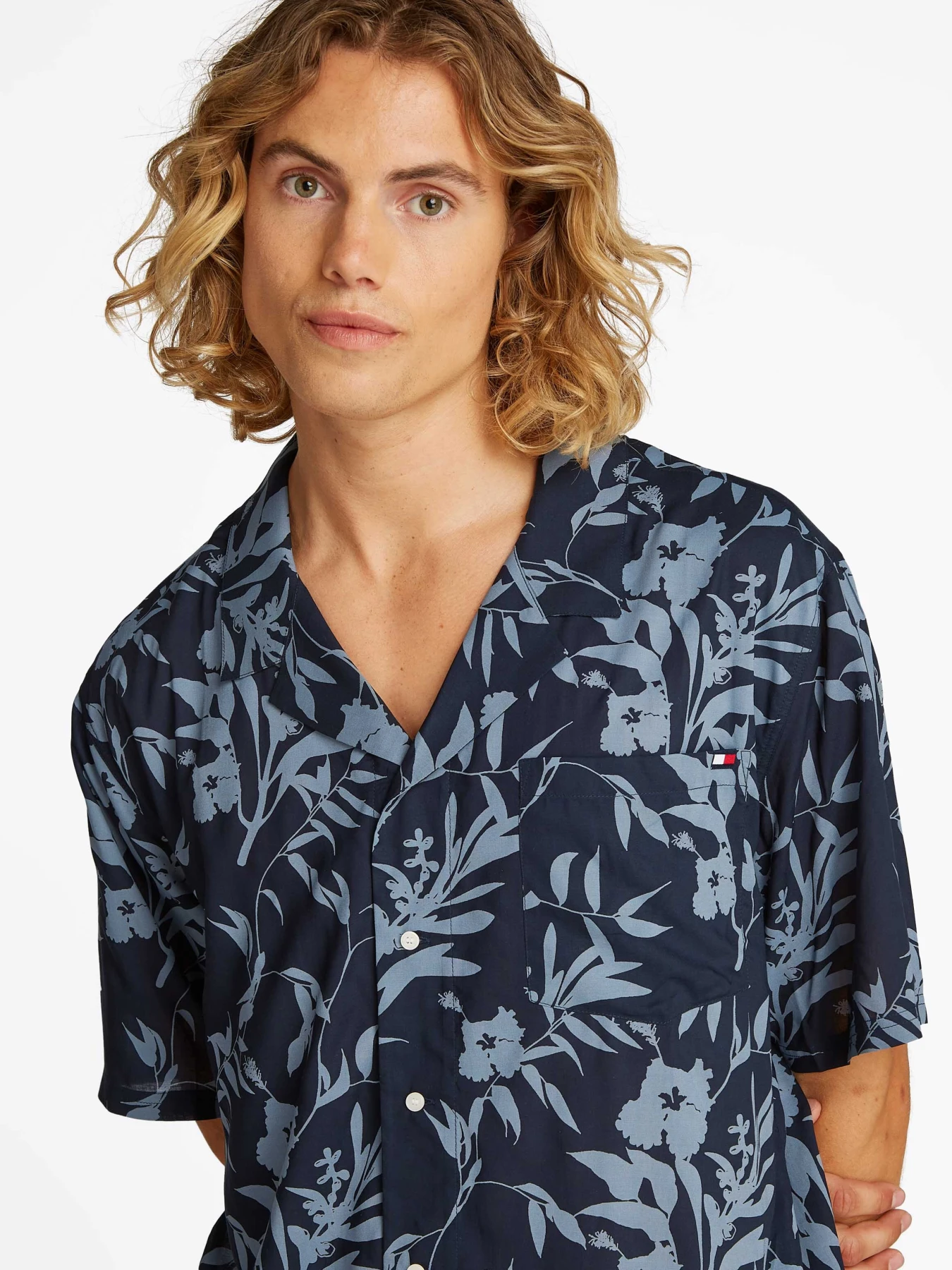 Print Cover-Up Shirt Gallery