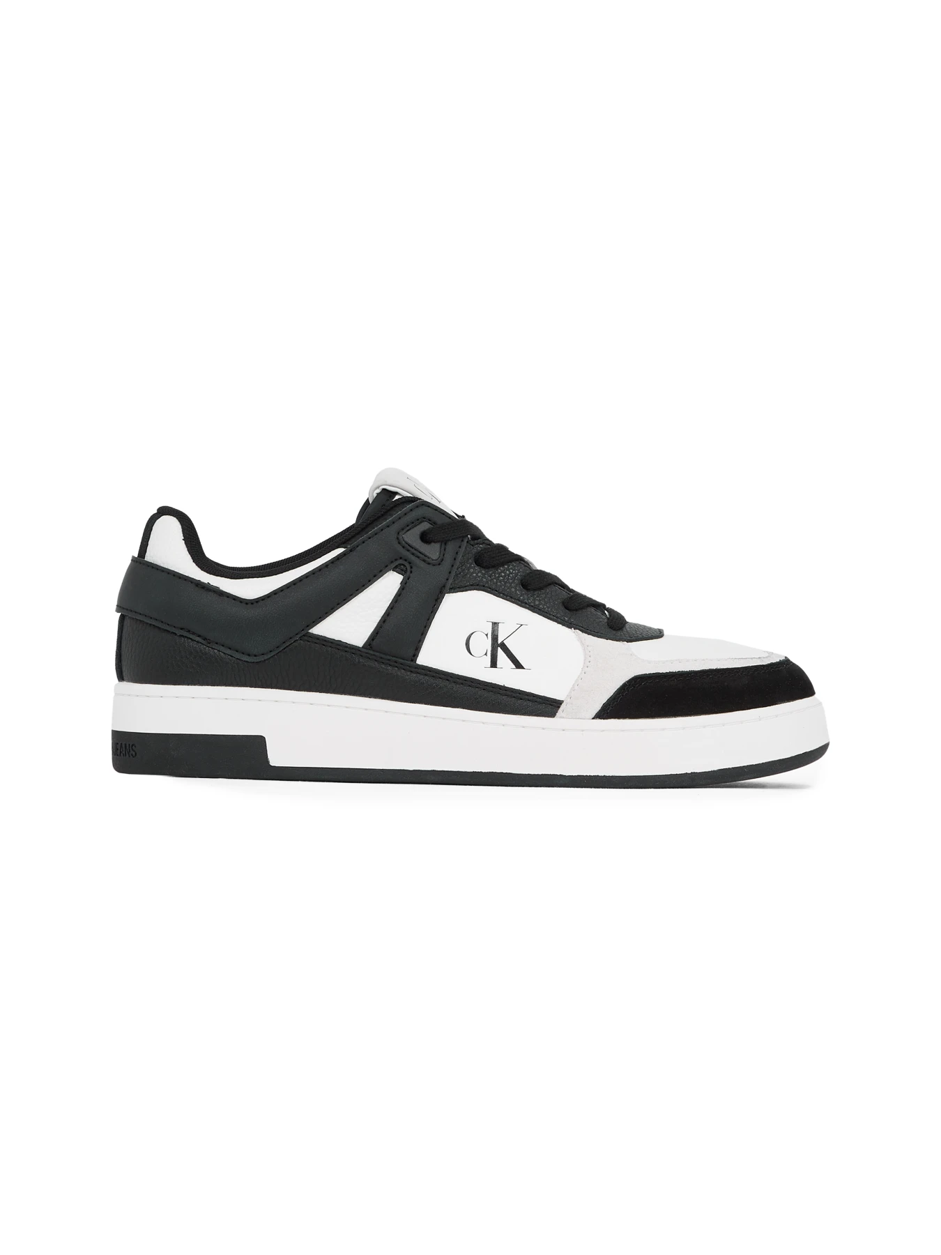 Basketball Lace Up Leather Low Sneakers Gallery