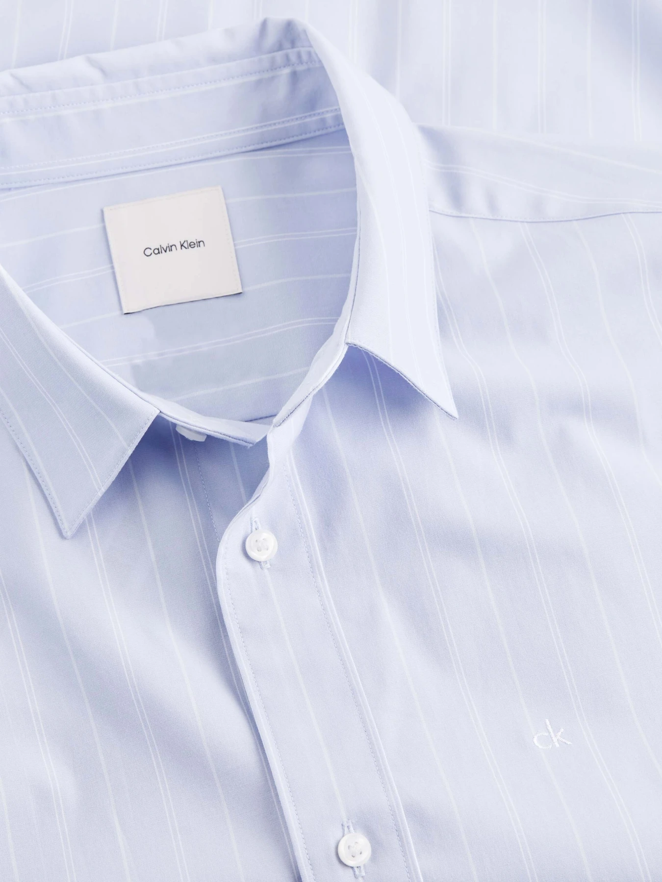 Regular Fit Poplin Stripe Shirt Gallery