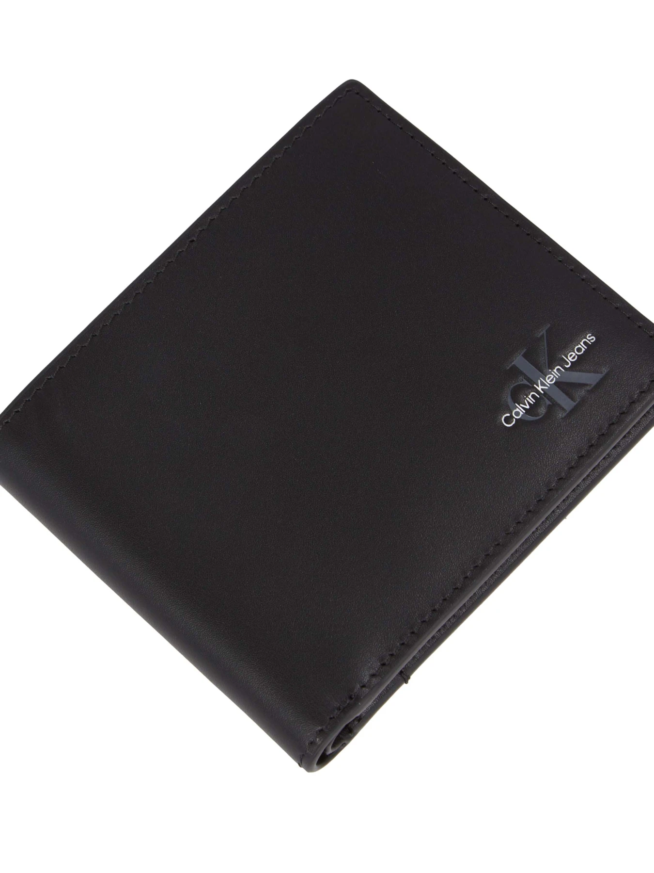 Mono Logo Leather Bifold Wallet Gallery