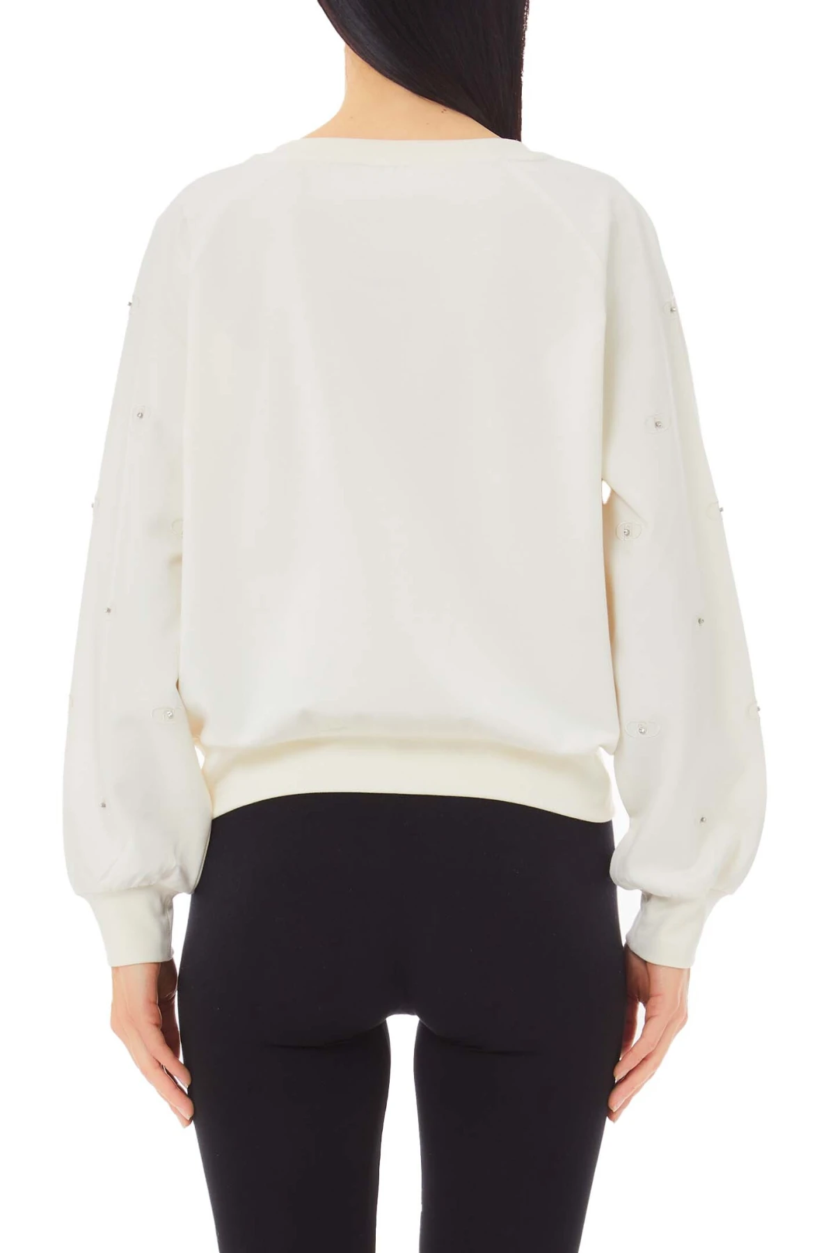Stretch viscose-blend interlock sweatshirt Gallery