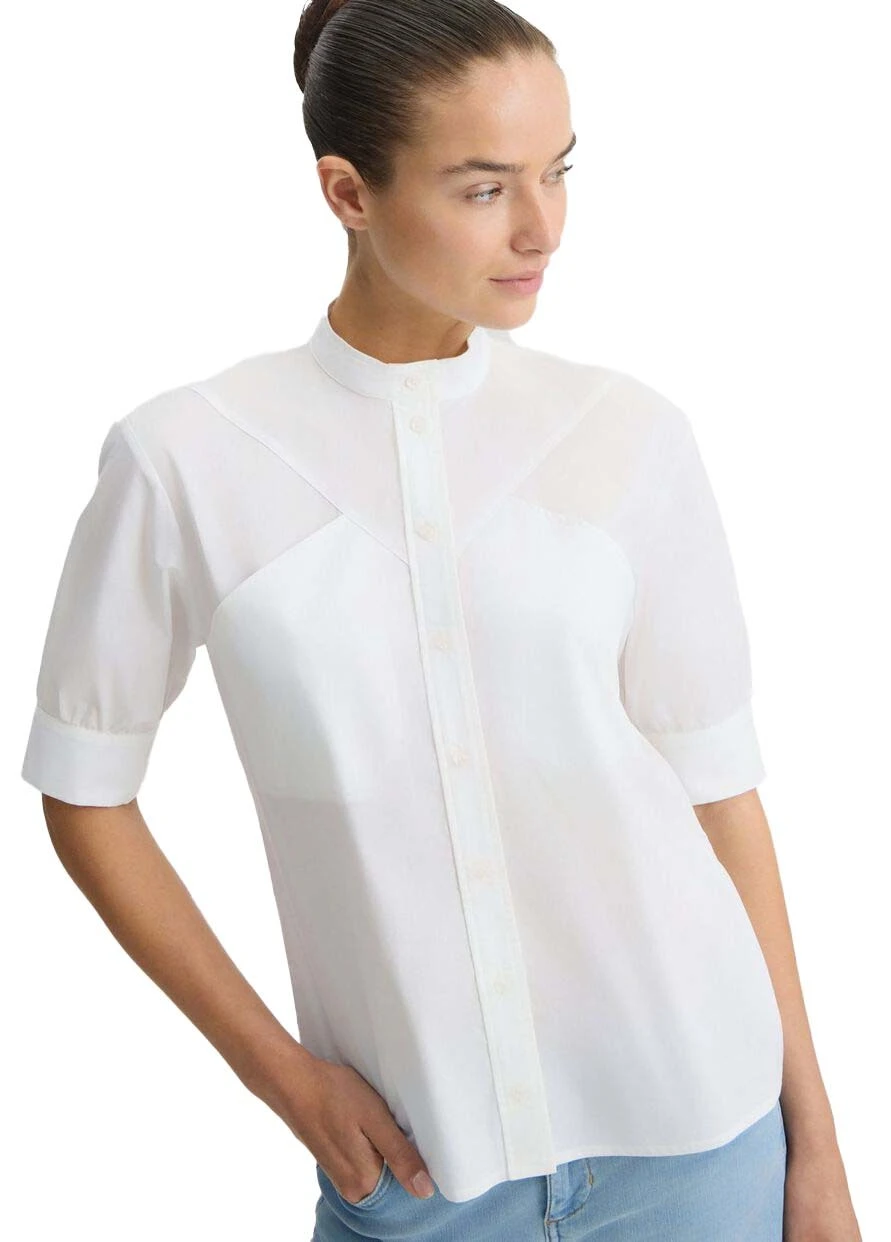 Cotton poplin shirt Gallery