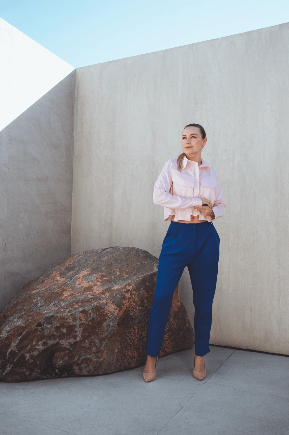 Poplin Crop Shirt Gallery