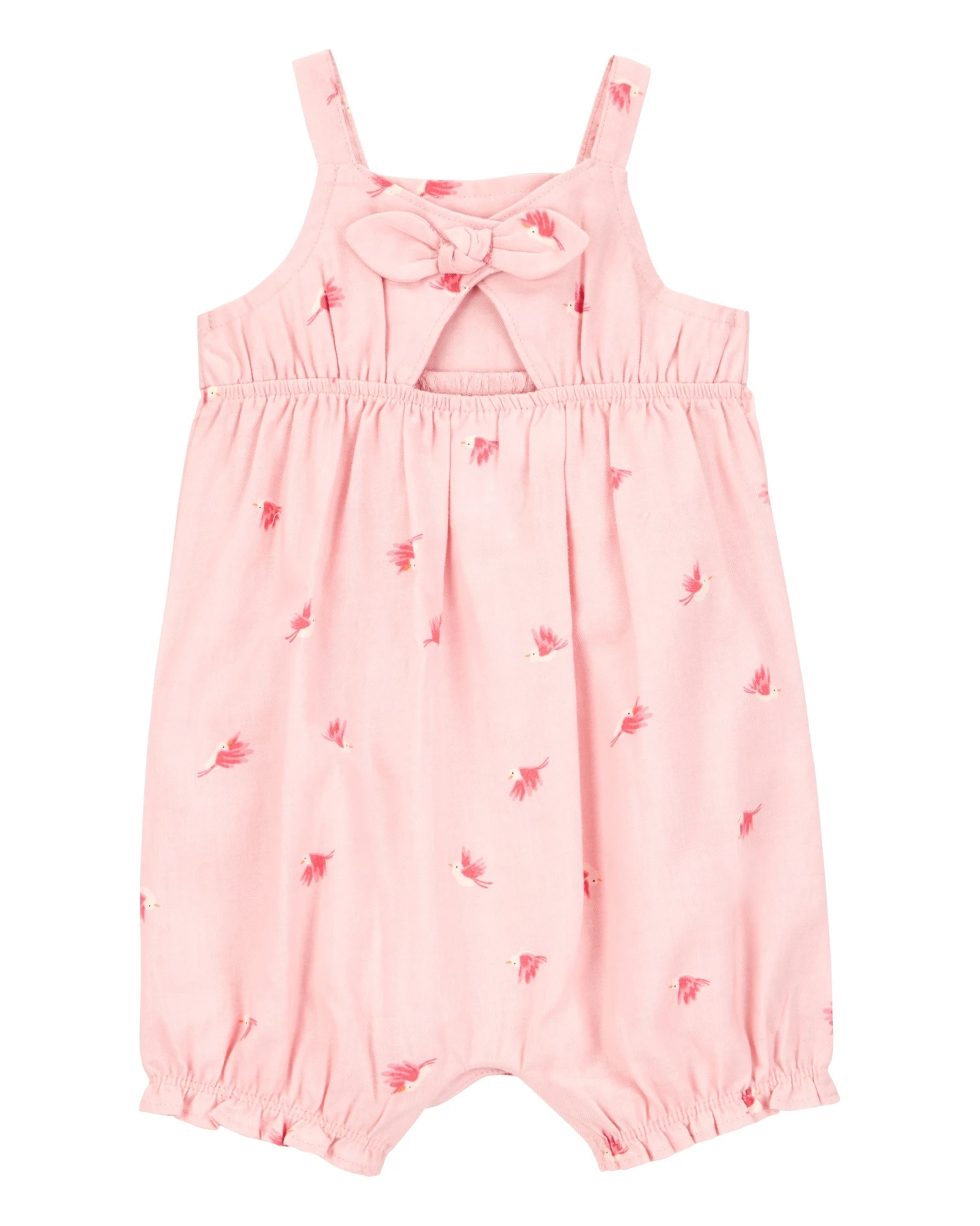 Bird Print Tank Romper Gallery