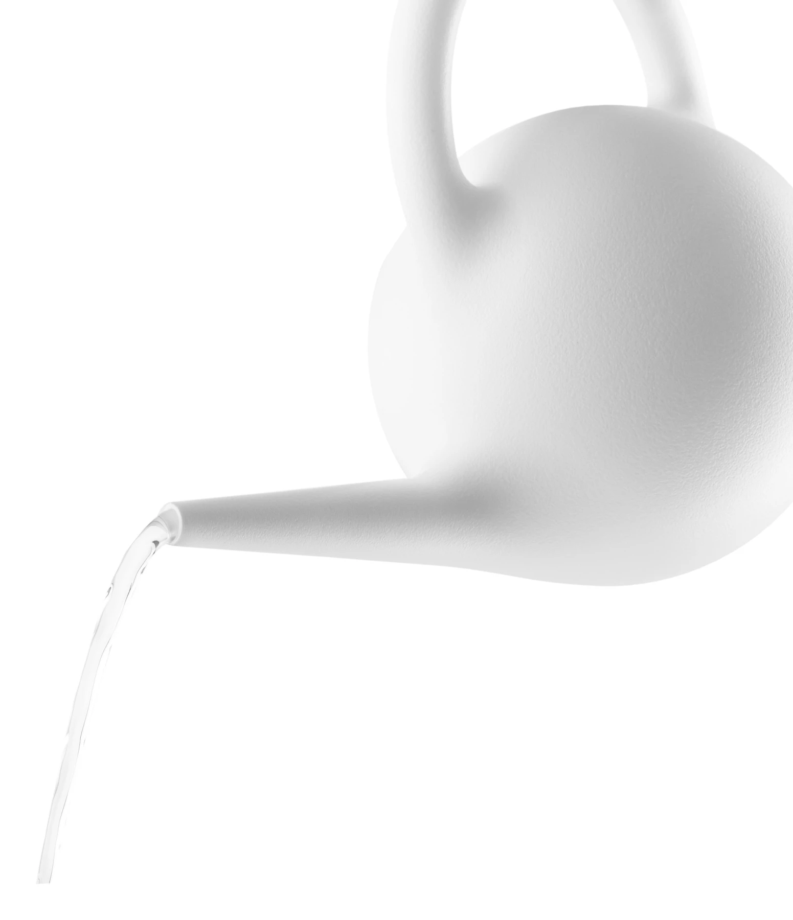 Globe watering can 2.5l white Gallery