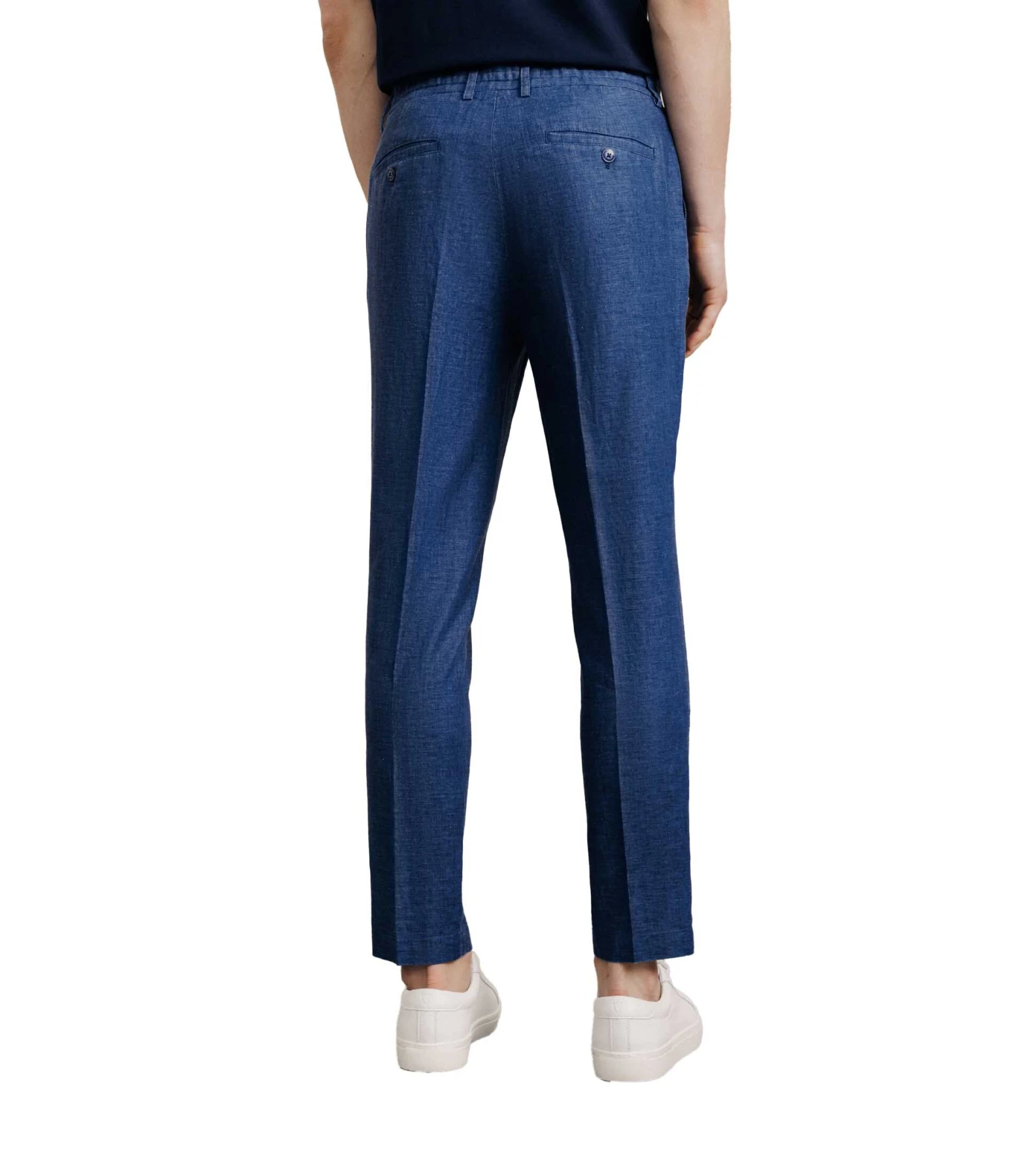 Linen Blend Trousers Gallery