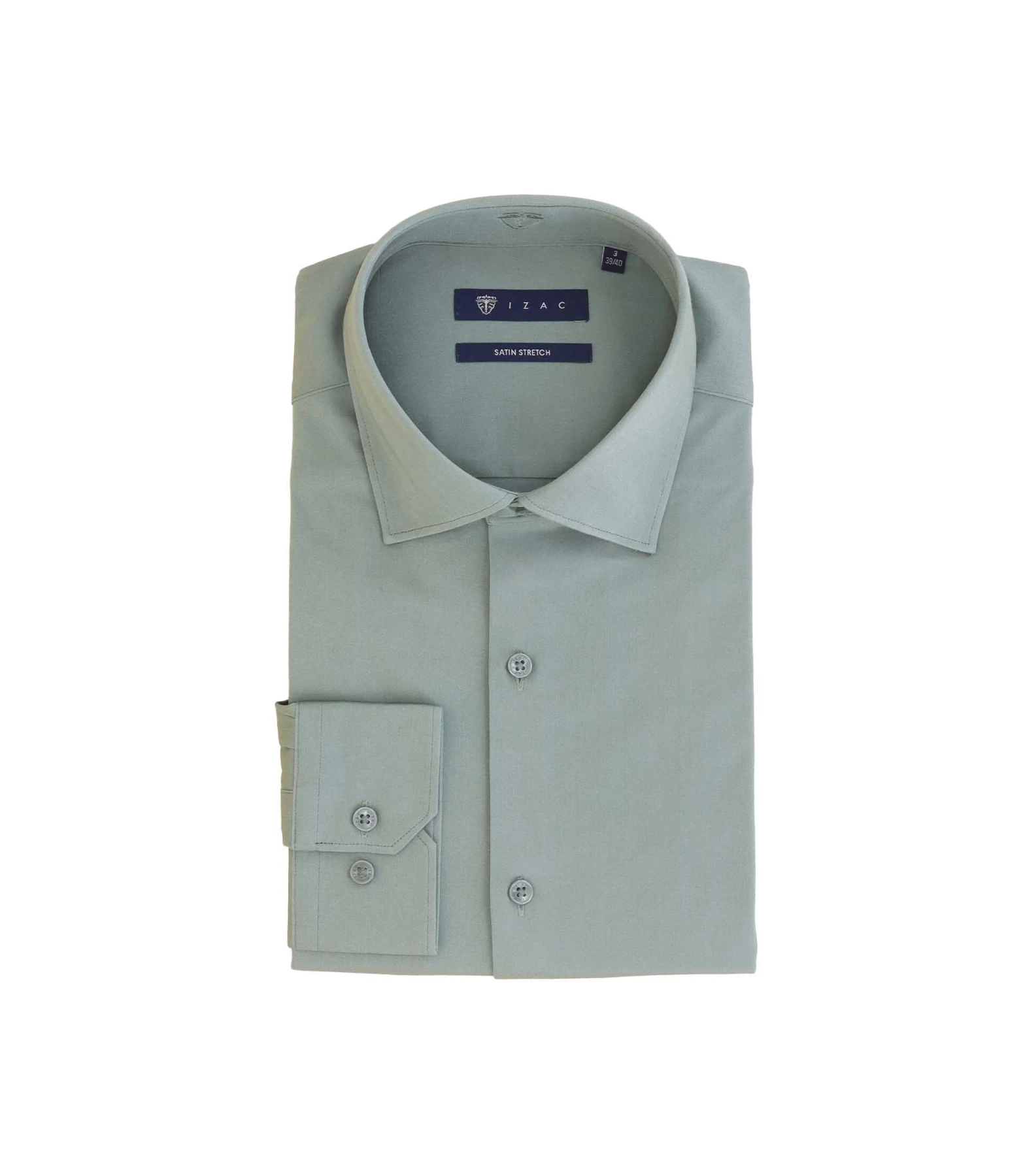  Long sleeve city shirt in cotton satin Gallery