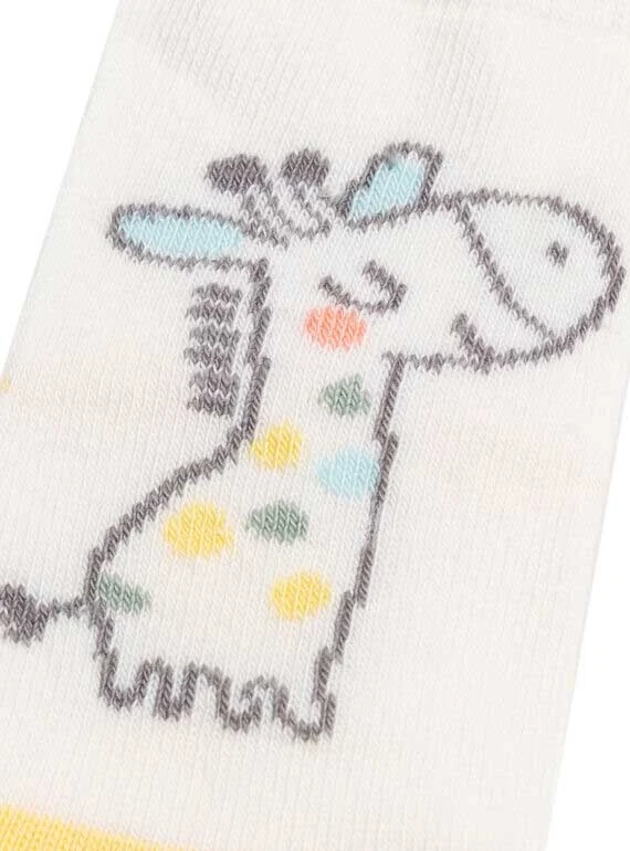 Newborn socks with giraffe pattern Gallery
