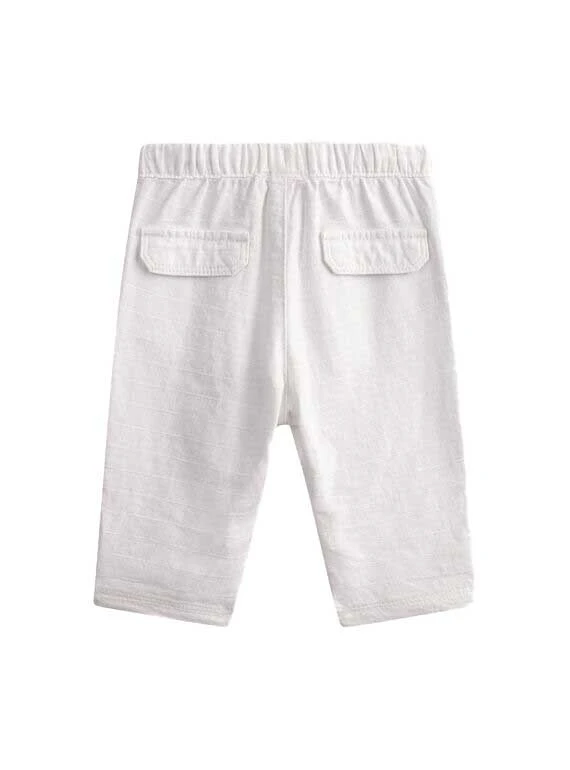  Linen Mix Gauze Trousers Gallery