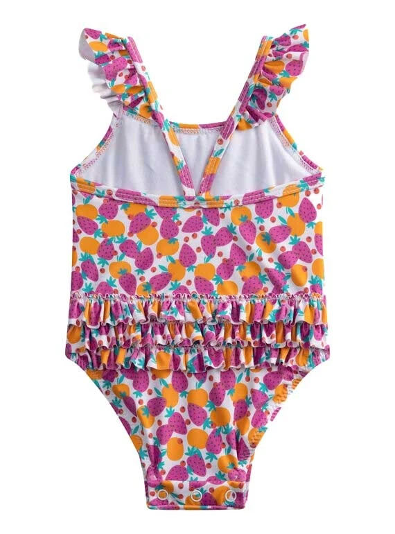 1-piece swimsuit with fruit print Gallery