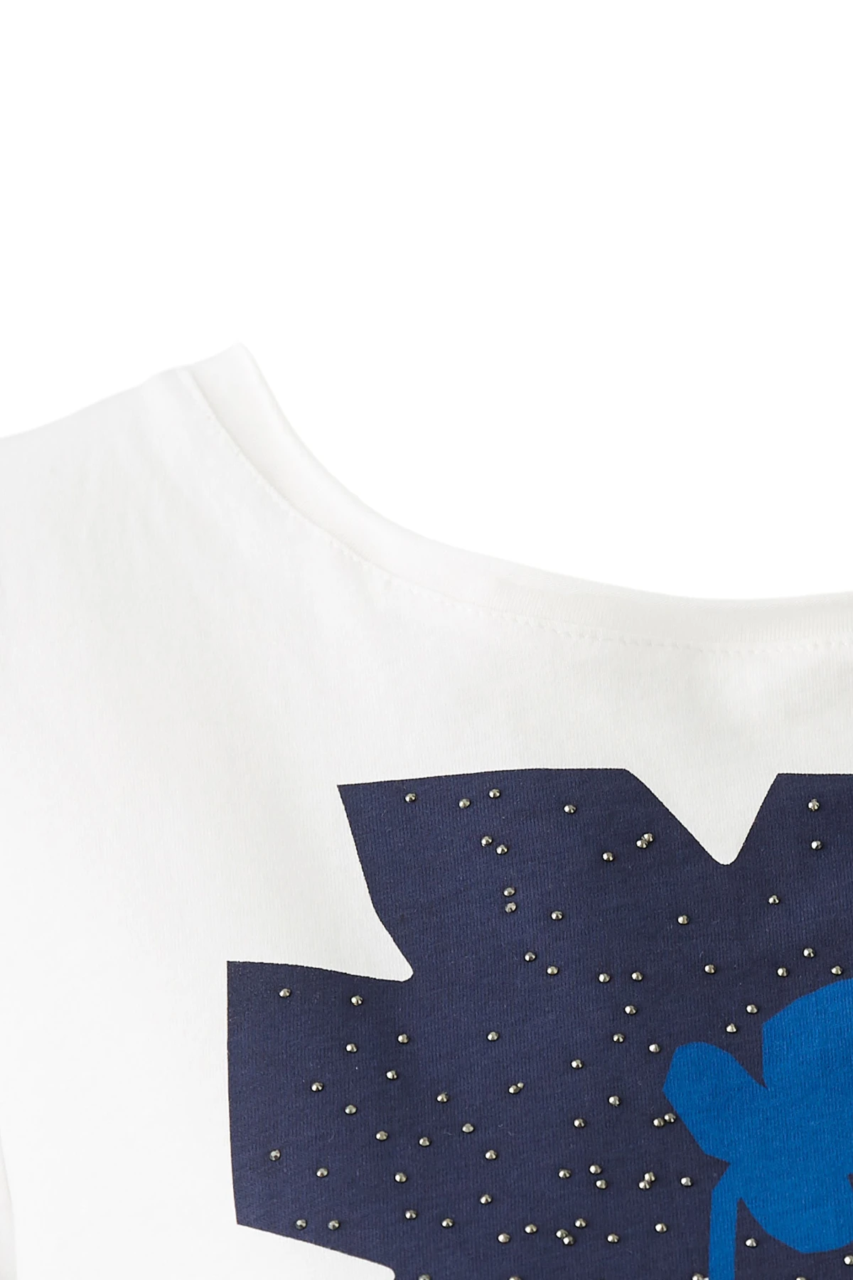 flower motif short Sleeve T-shirt Gallery